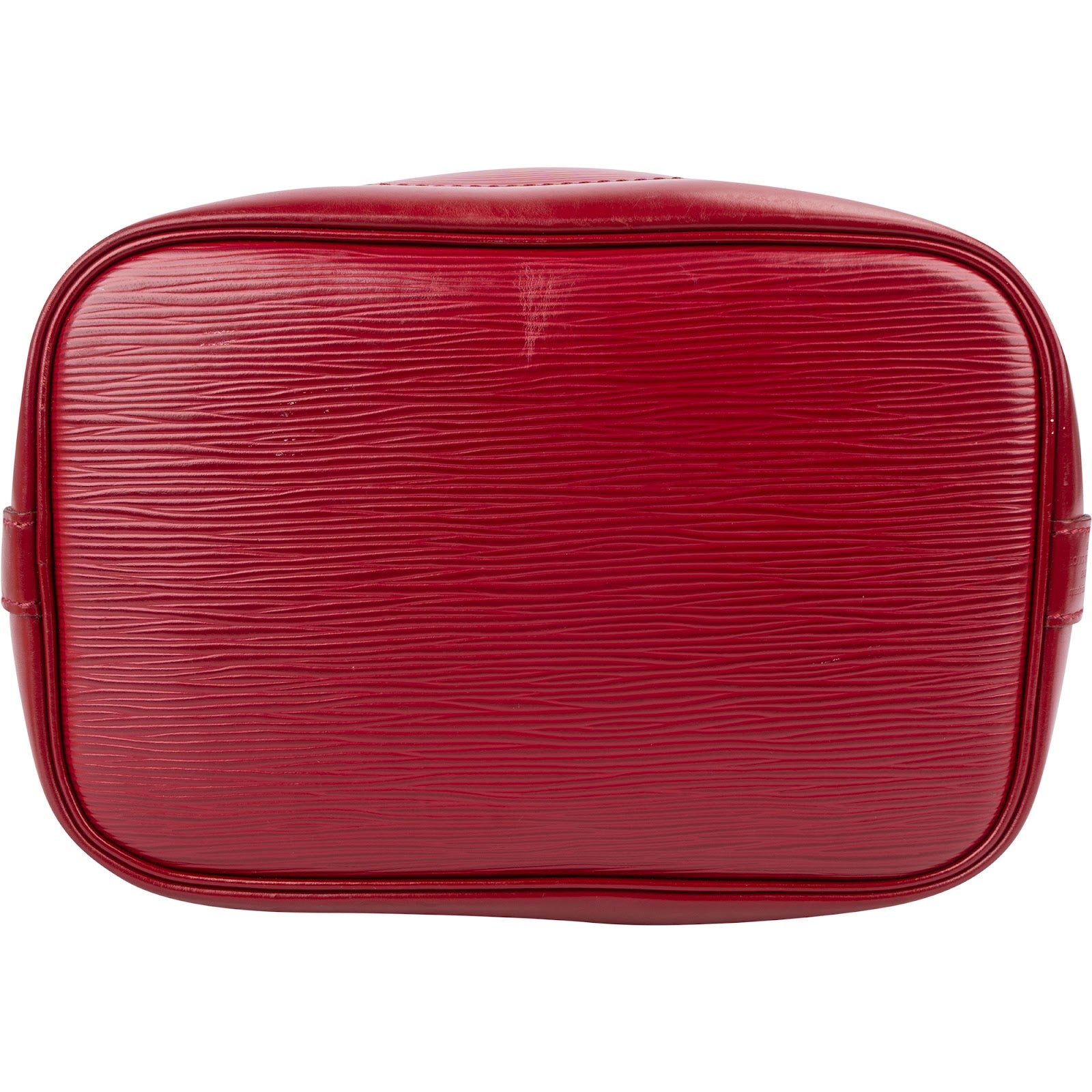 Louis Vuitton Red Epi Leather NM Sac Noé Petit