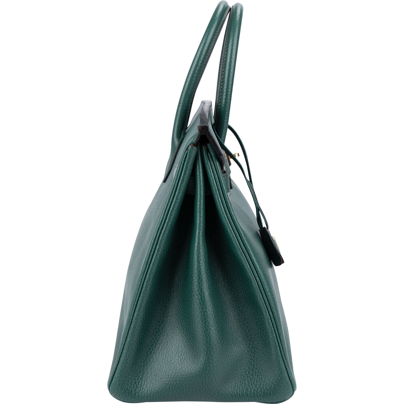Hermès Vert Clair Ardennes Leather Birkin 35 Handbag