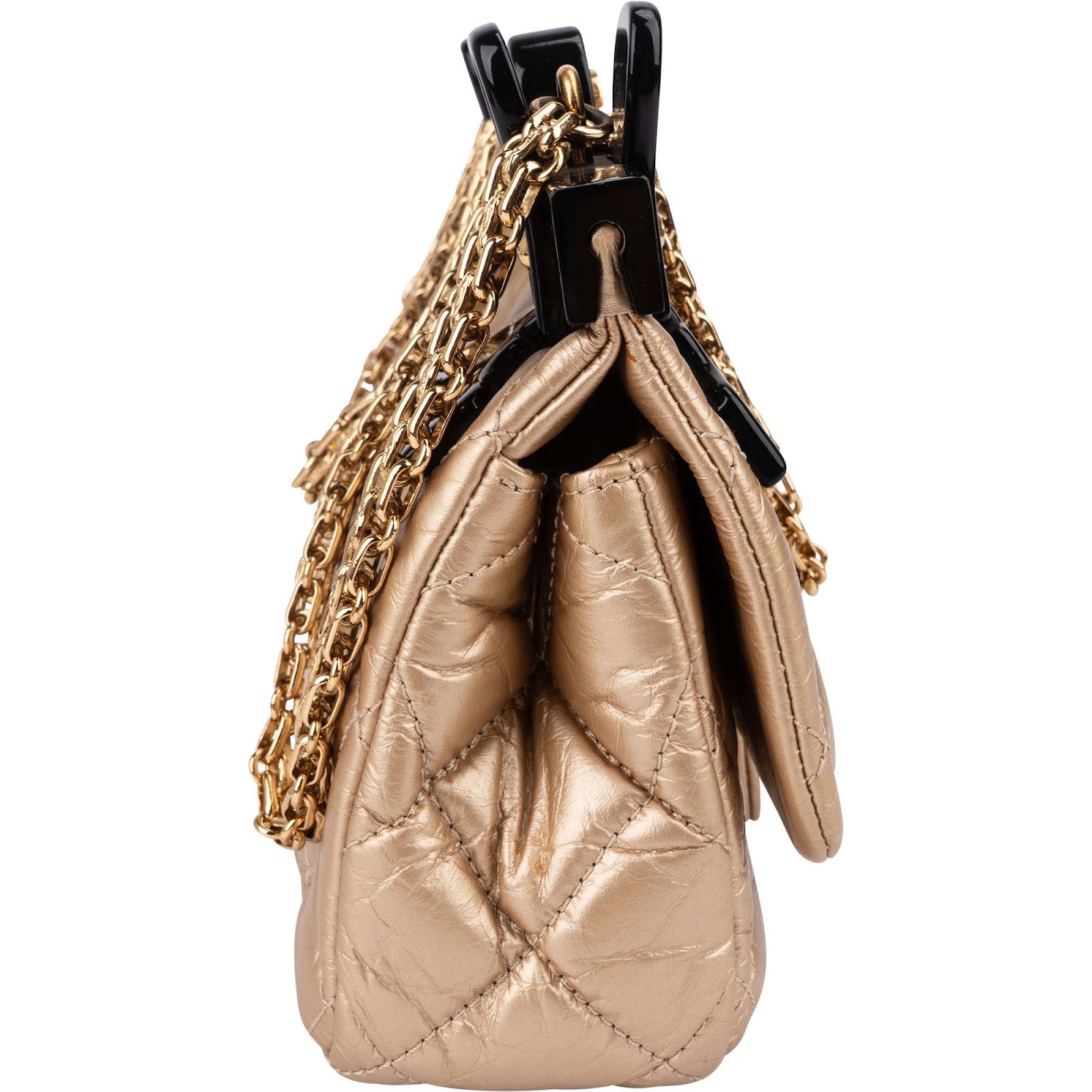 Chanel - Clip Bar CC Single Flap Crossbody Bag