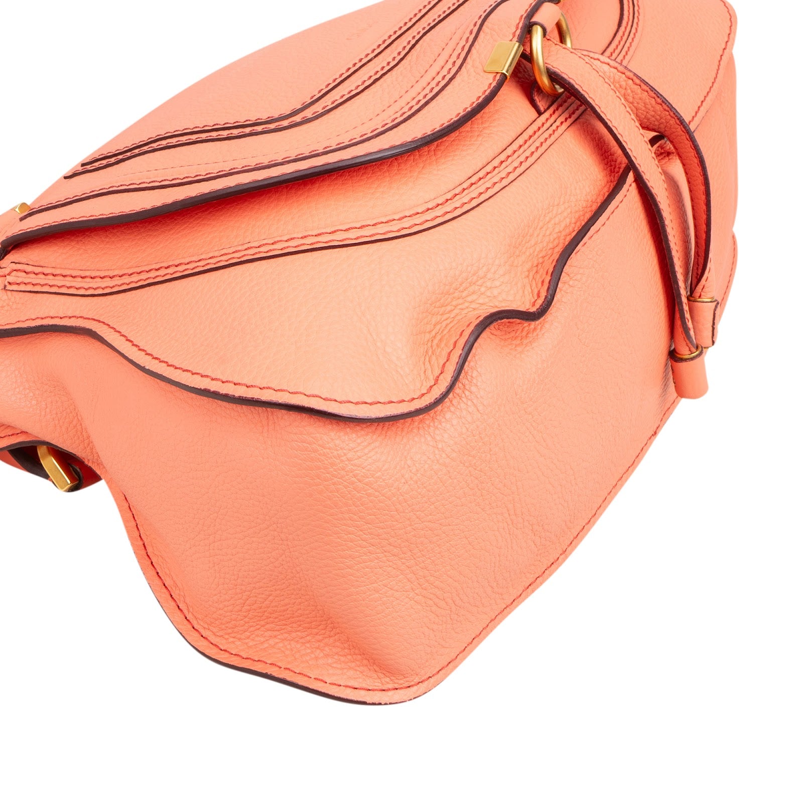 Chloé Grained Calfskin Marcie Shoulder Bag