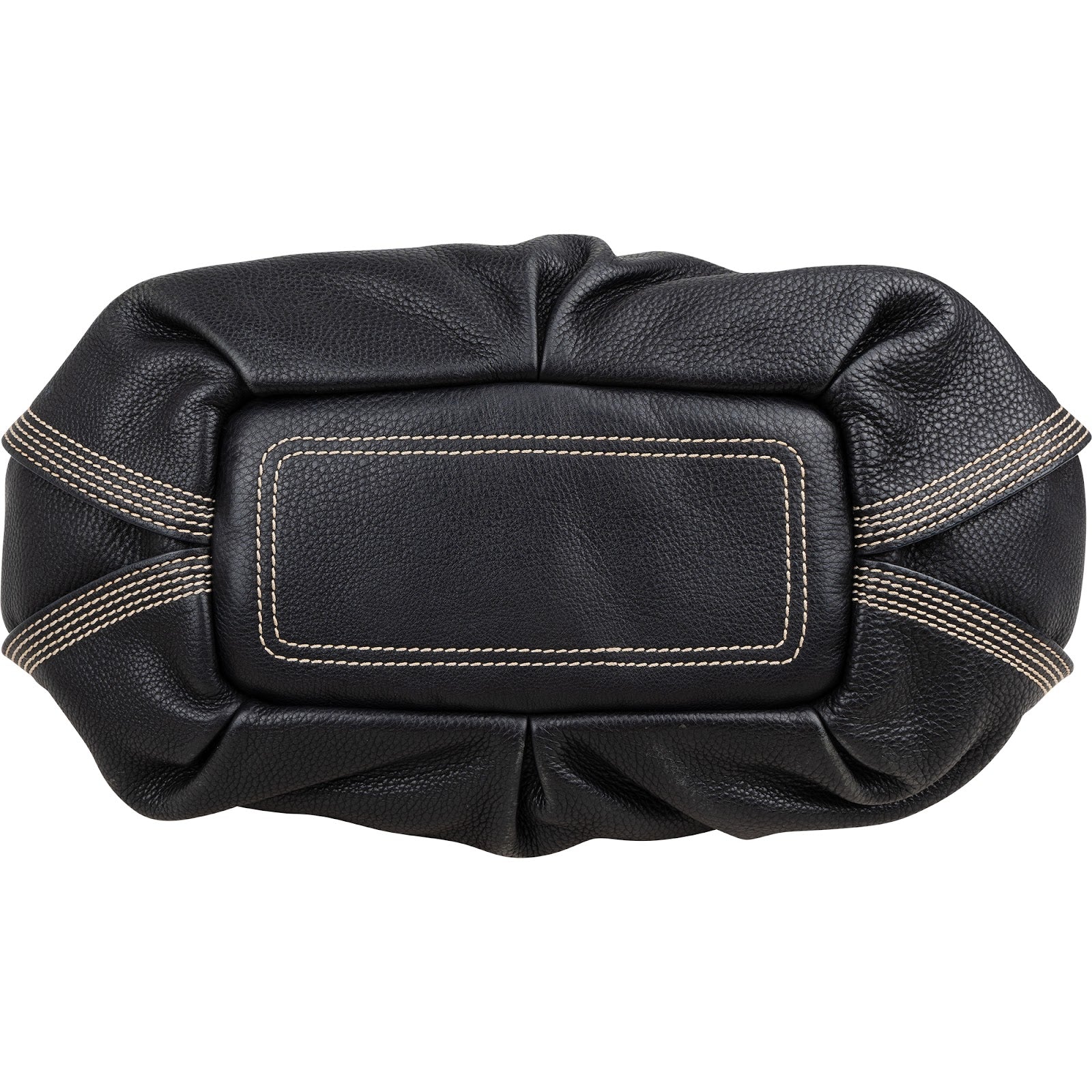 Celine Pebbled Leather Bittersweet Handbag