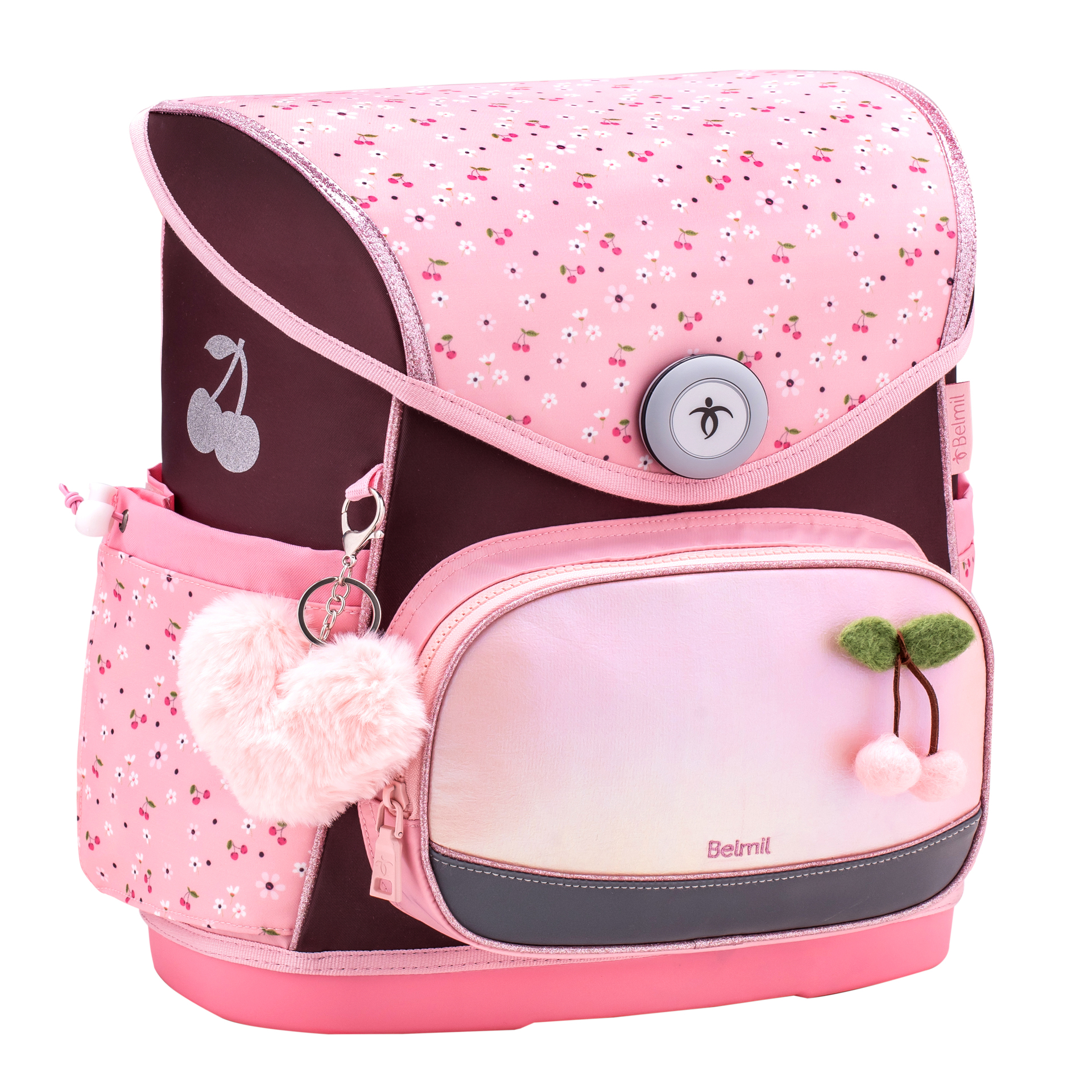 Compact Plus Schulranzenset 5-teilig - "Cherry Blossom"