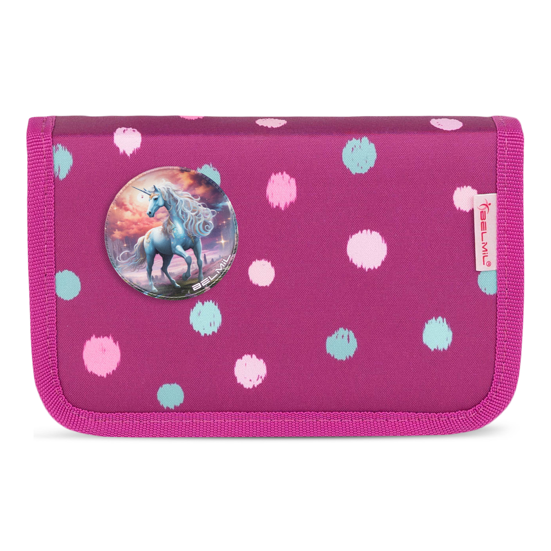 Belmil Maxi ergonomisches Schulranzen-Set 5-teilig "Starry Bubbles"