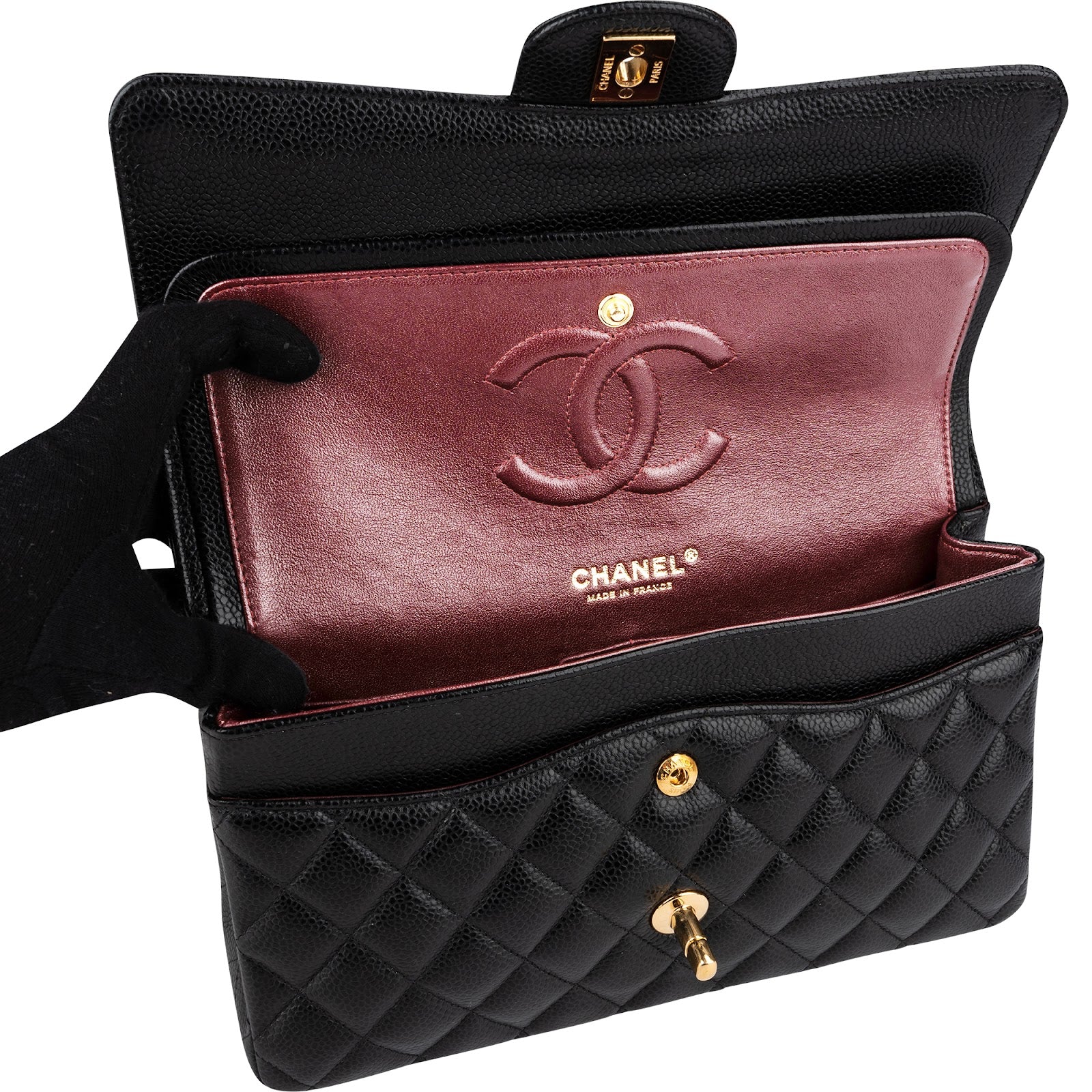 Chanel - Medium Double Flap Crossbody Bag