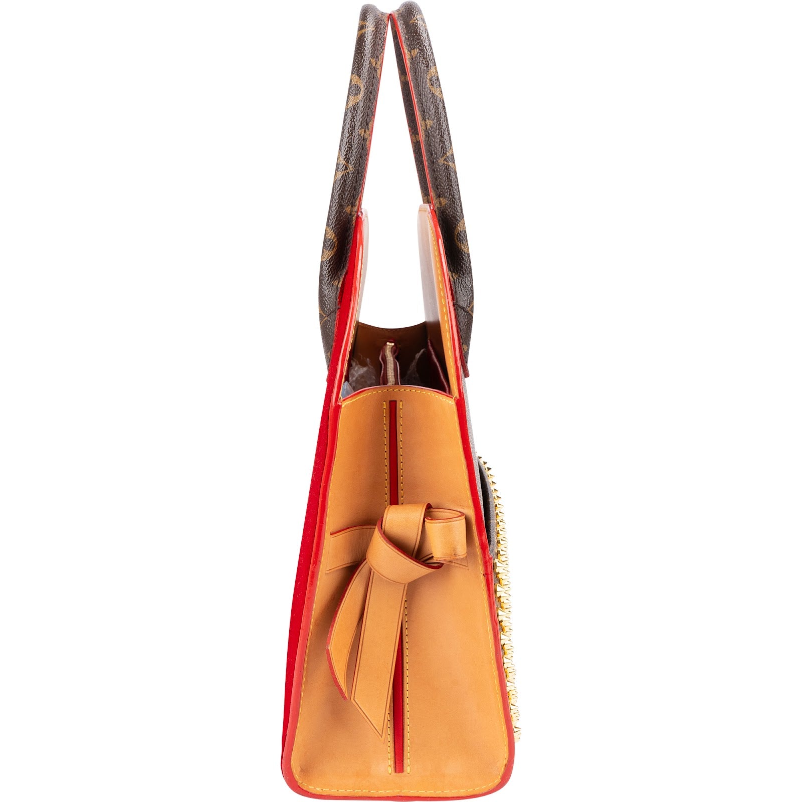 Louis Vuitton - Christian Louboutin Studded "Iconoclasts" Handtasche