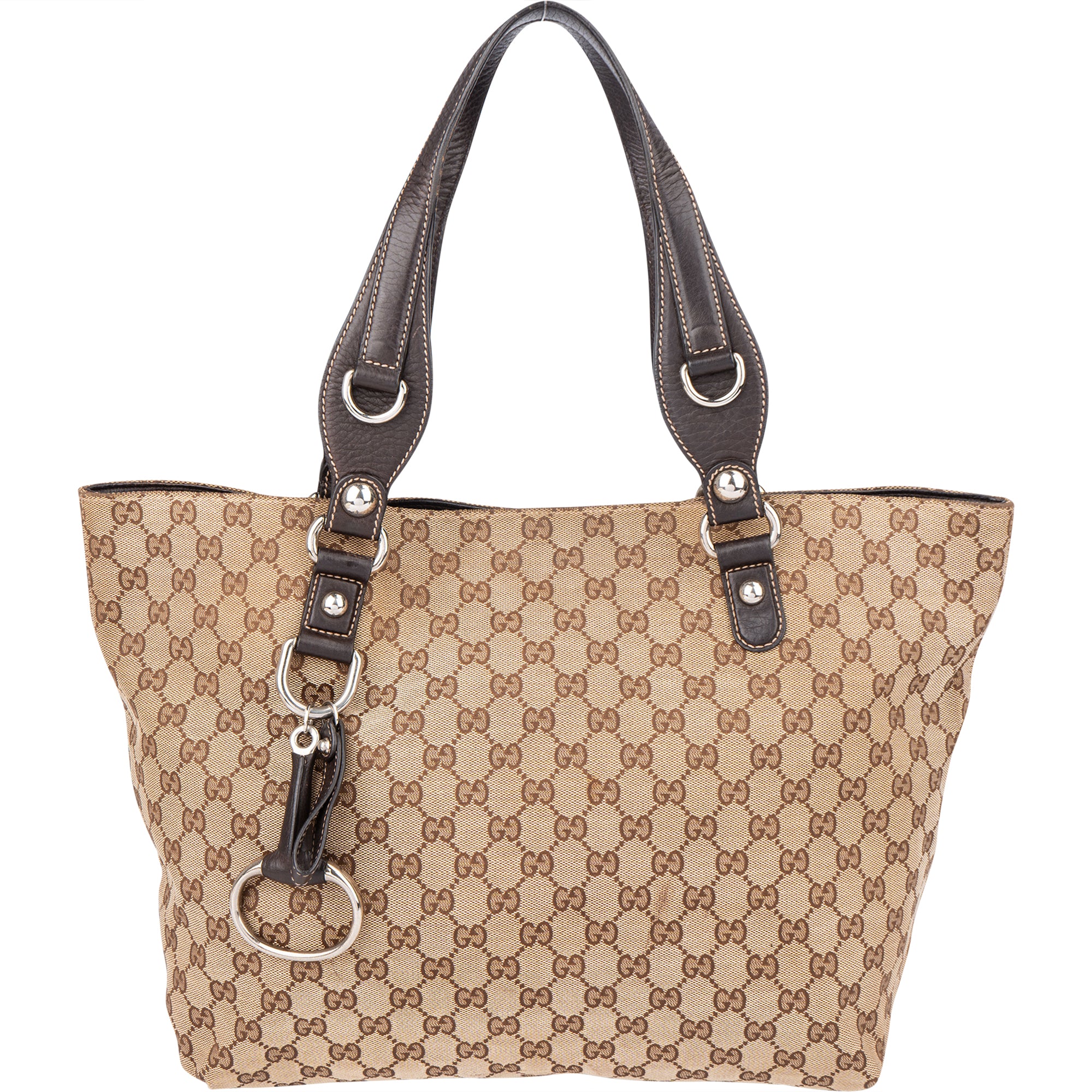 GUCCI GG Monogram Horsebit-handtas