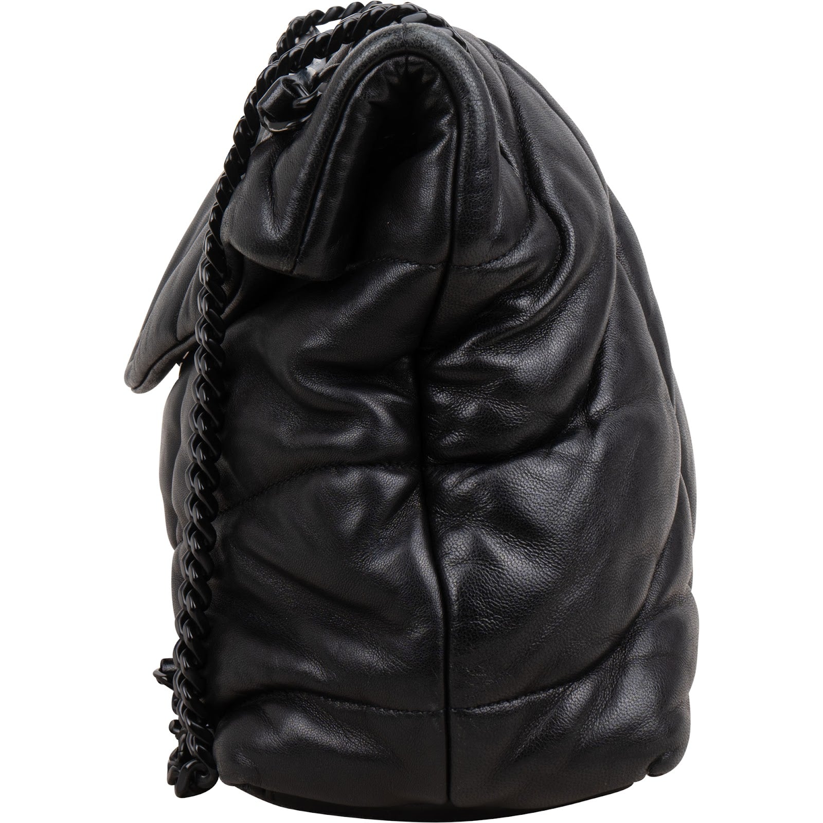 Saint Laurent Quilted Lambskin Loulou Puffer Crossbody Bag