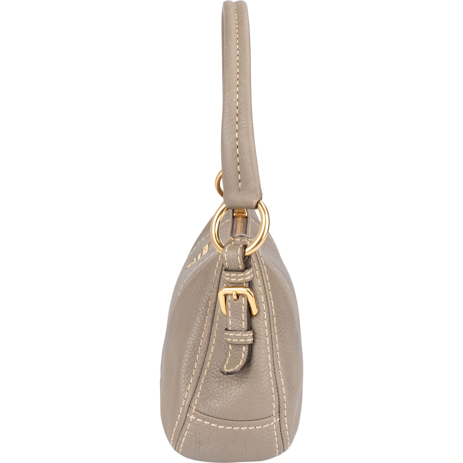 Prada Vitello Daino Hobo Handbag