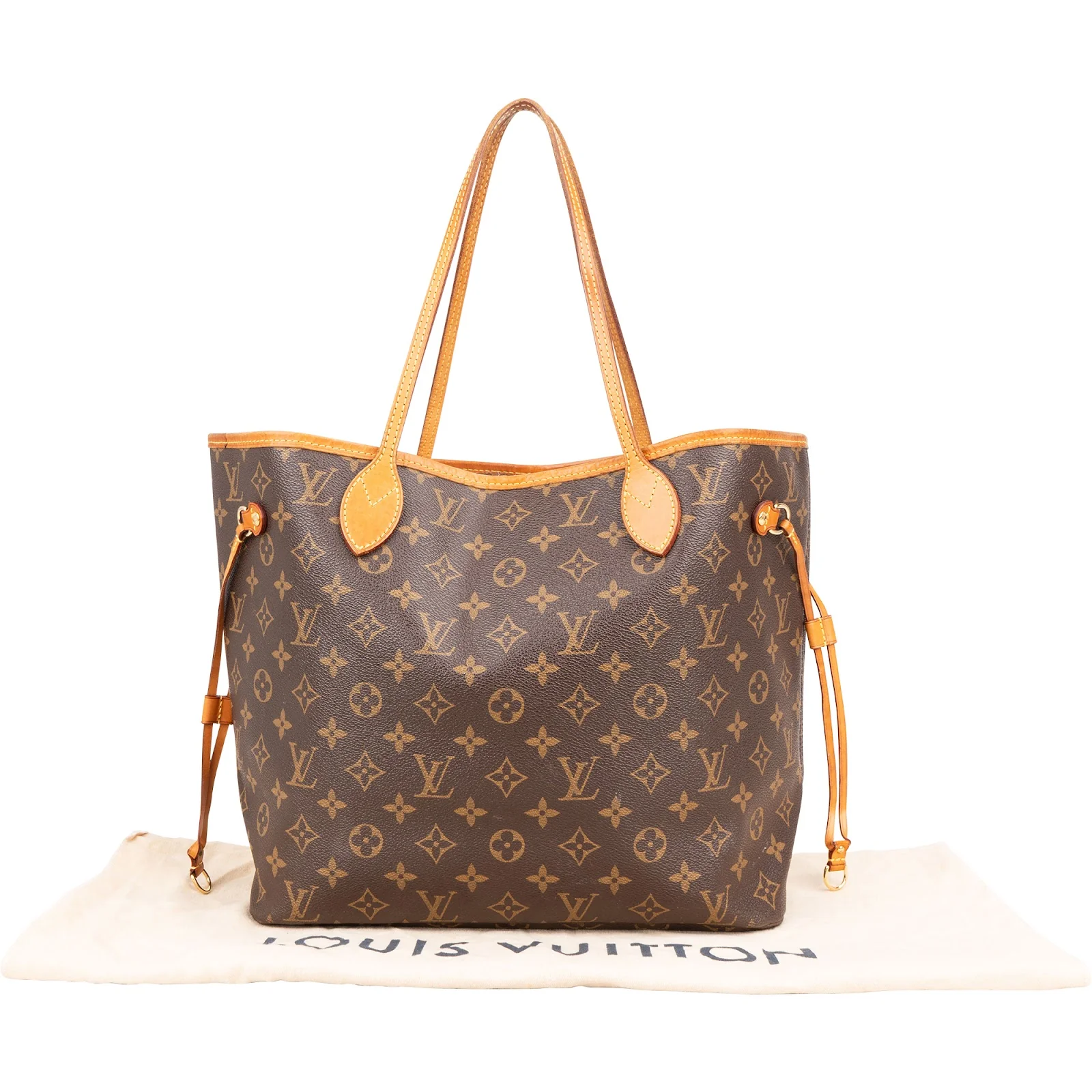 Louis Vuitton Monogram Canvas Neverfull MM Shoulder Bag