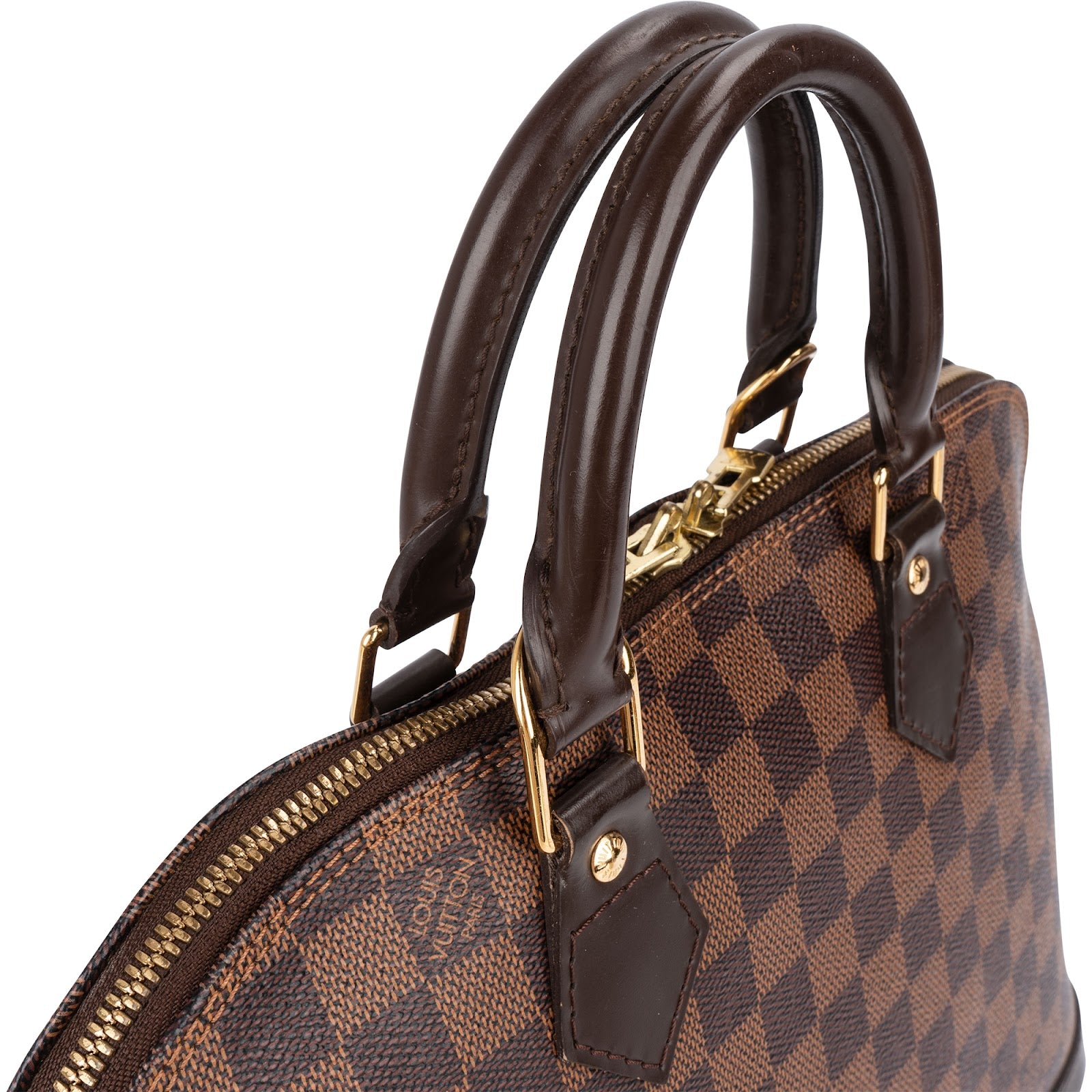 Louis Vuitton Monogram Damier Ebene Alma PM Handbag