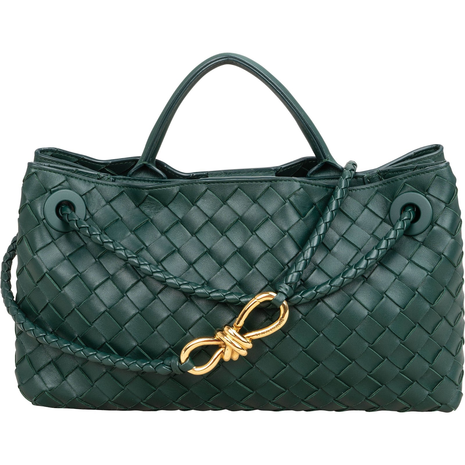 Sac à bandoulière Bottega Veneta Intrecciato en cuir, modèle East-West Andiamo