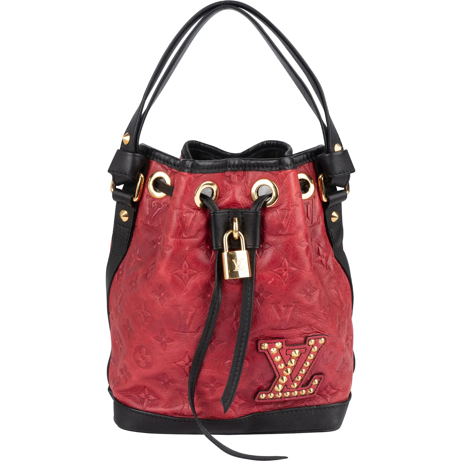 Louis Vuitton Bicolor Leather Empreinte Monogram Limited Double Jeu NéoNoé Handbag