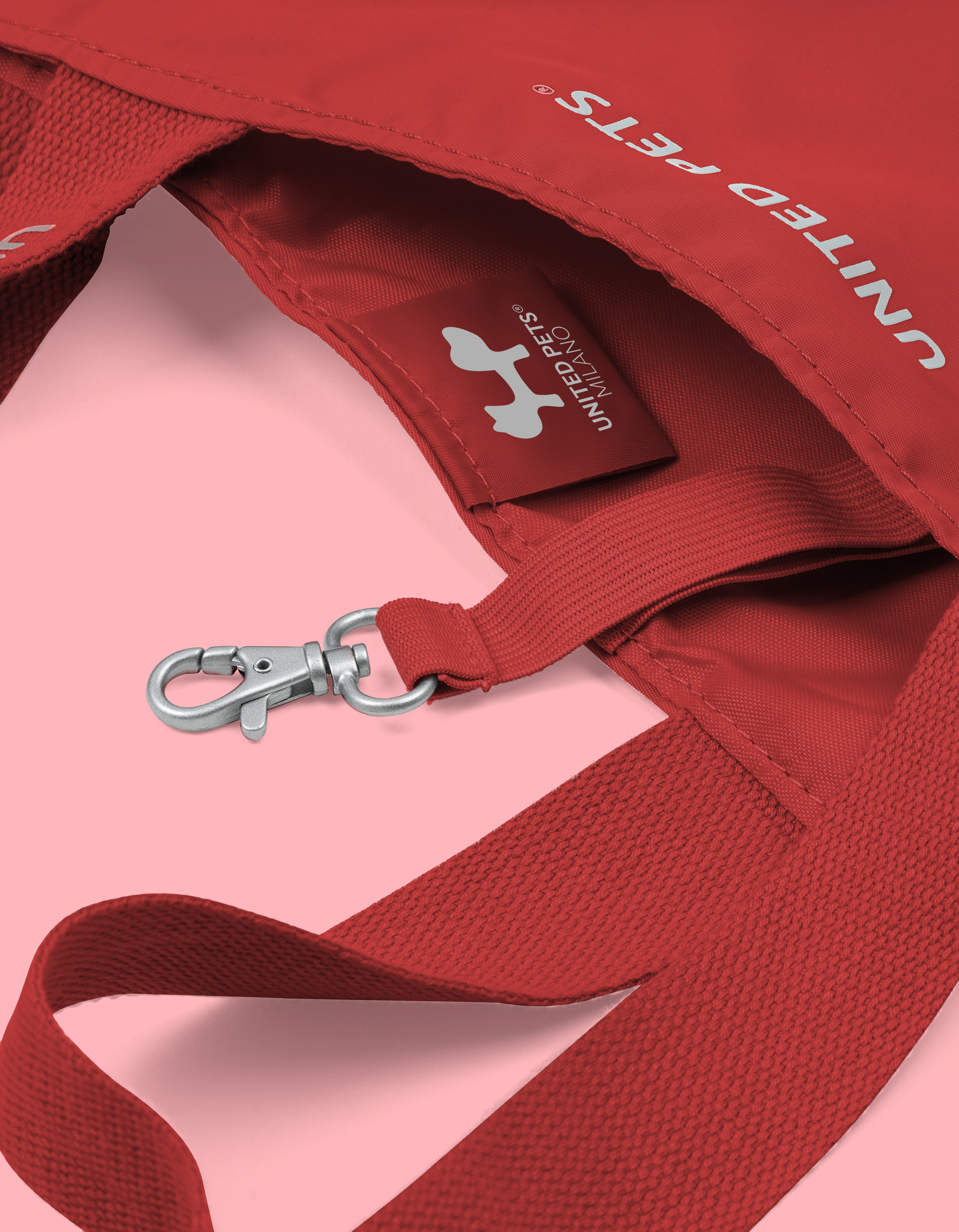 Faltbare Tragetasche mit Sicherheitsclip