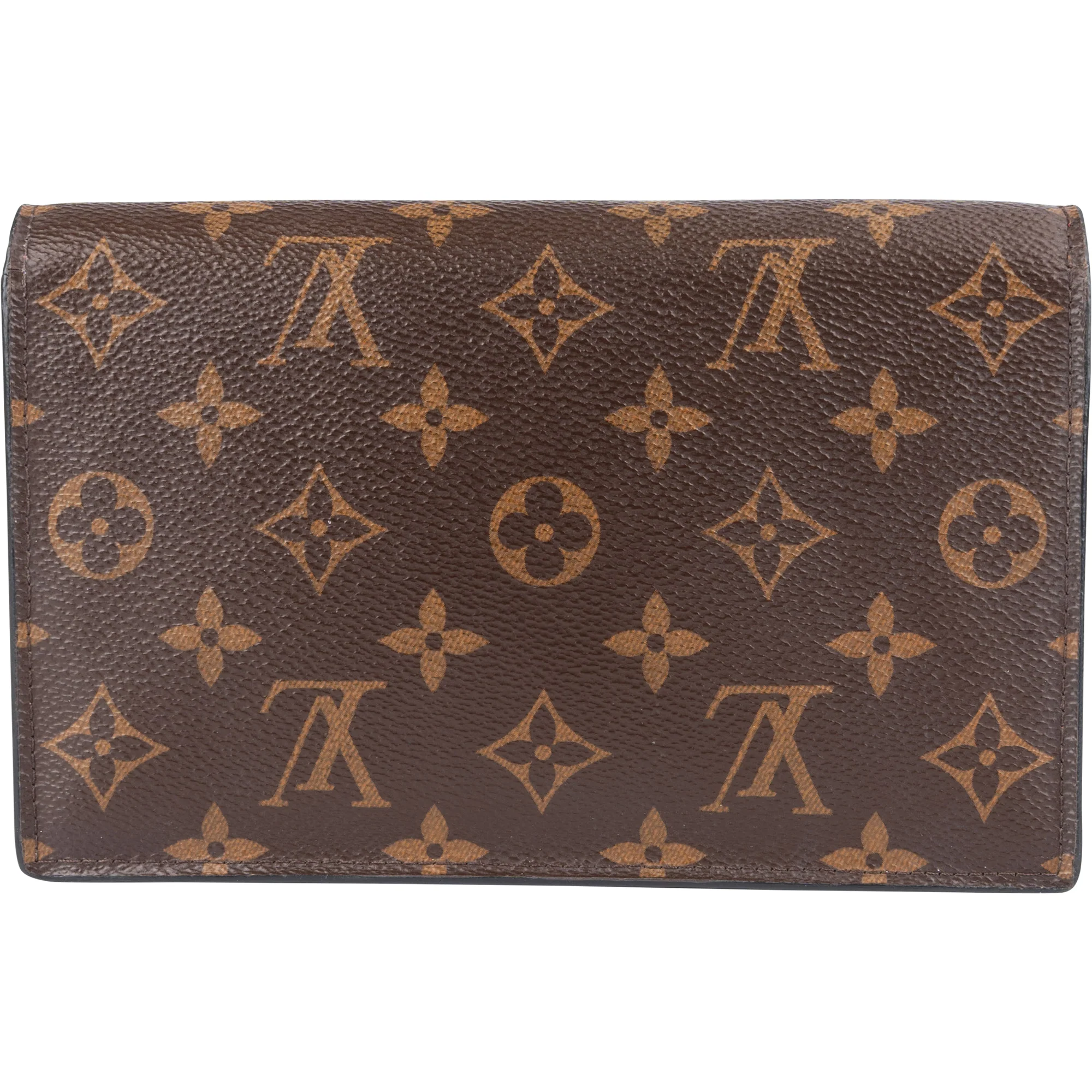 Louis Vuitton Monogram Canvas Flore Wallet On Chain Crossbody Bag