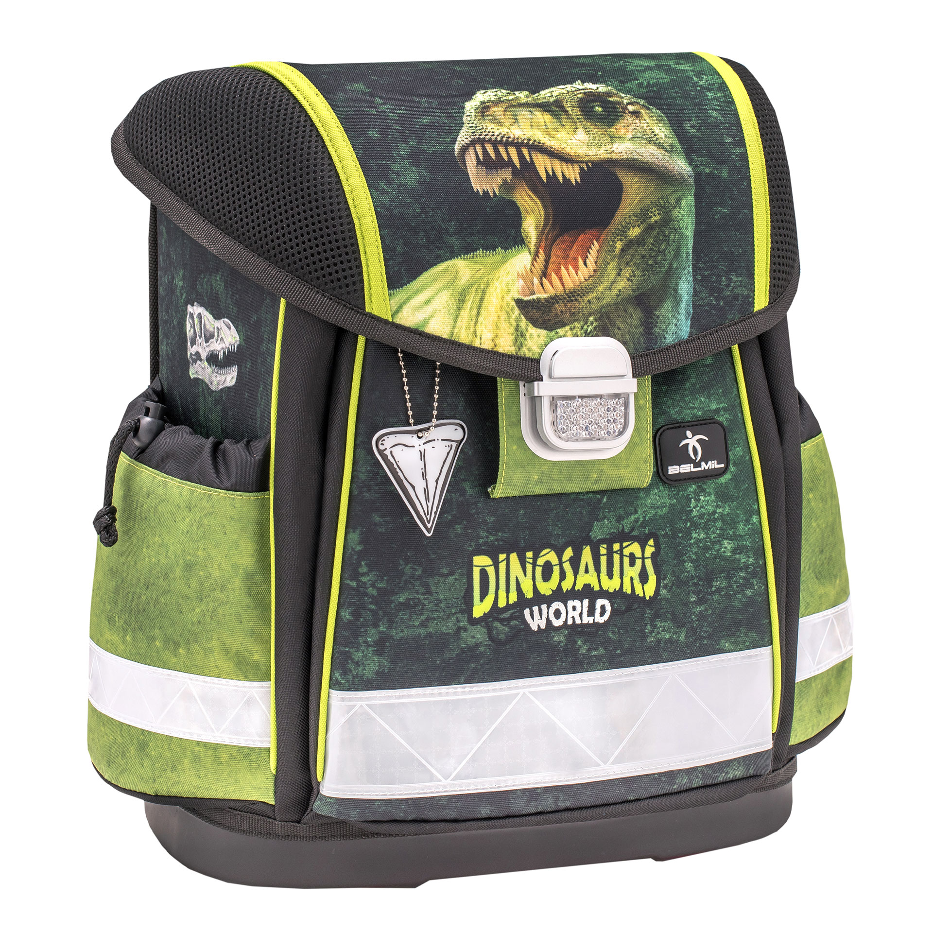 Classy ergonomisches Schulranzen-Set 4-teilig - Dinosaur World 2 