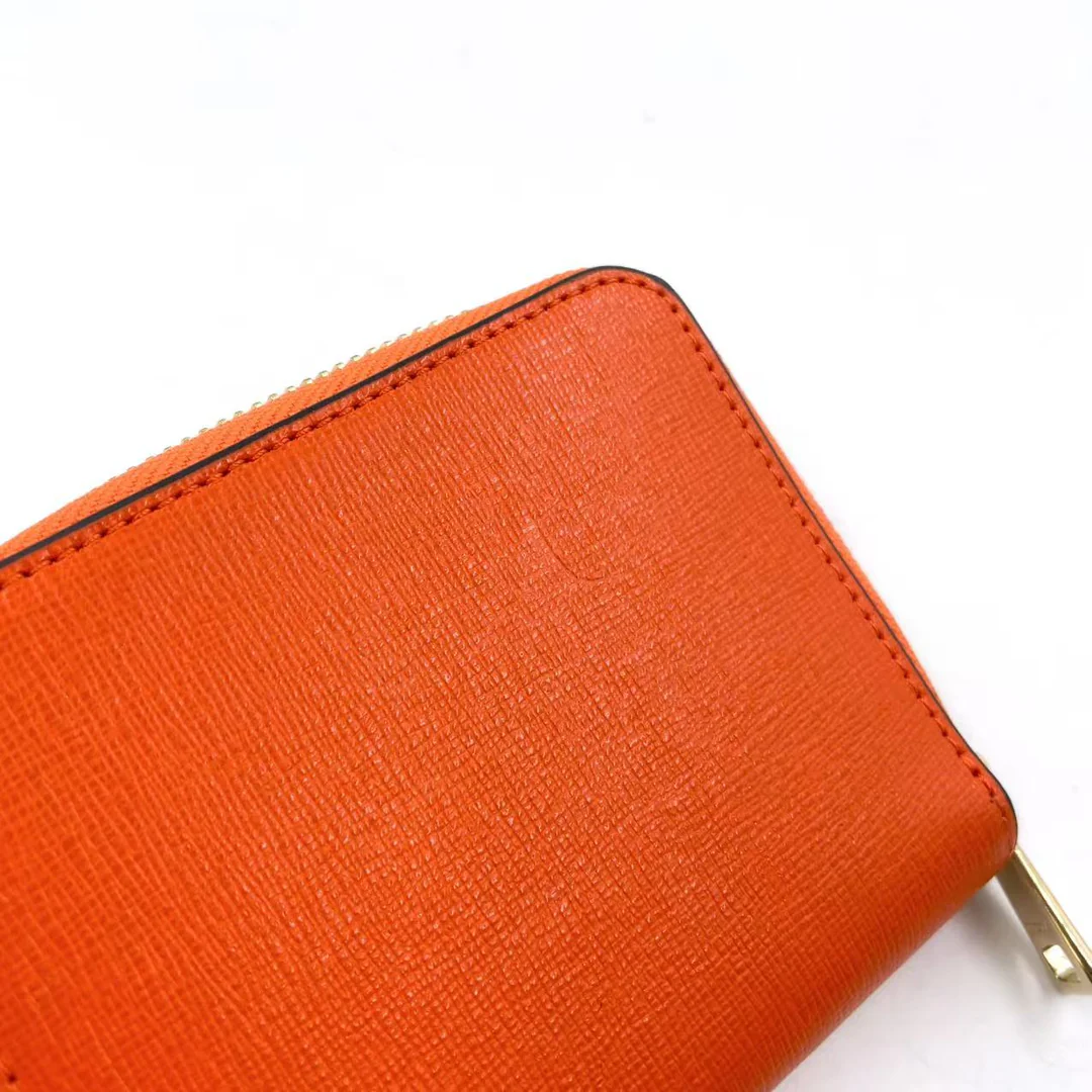 Furla - Orange Bifold Ledergeldbörse