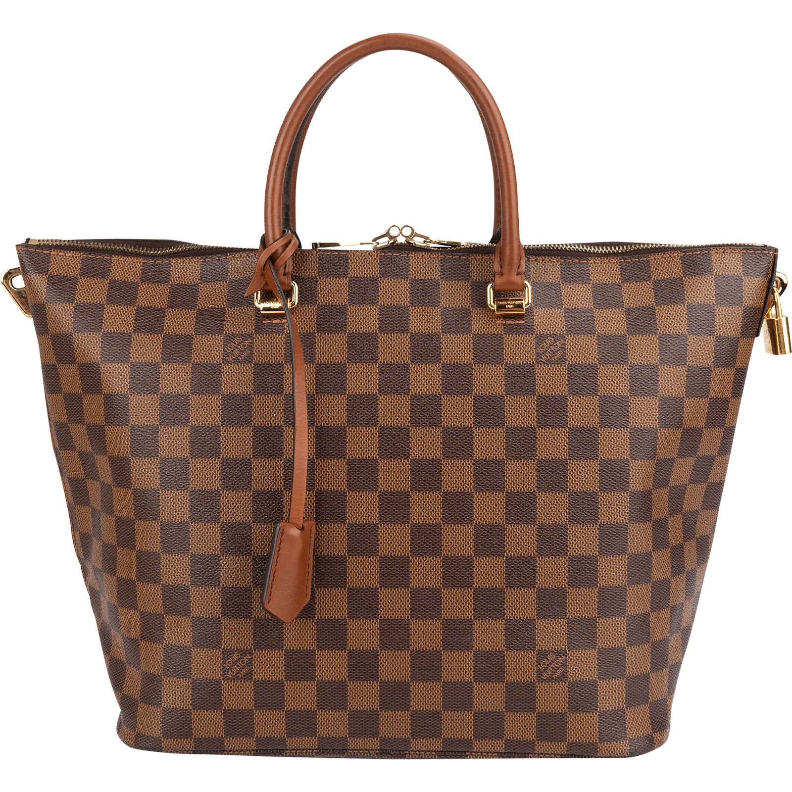 Louis Vuitton Monogram Damier Ebene Belmont MM Handbag