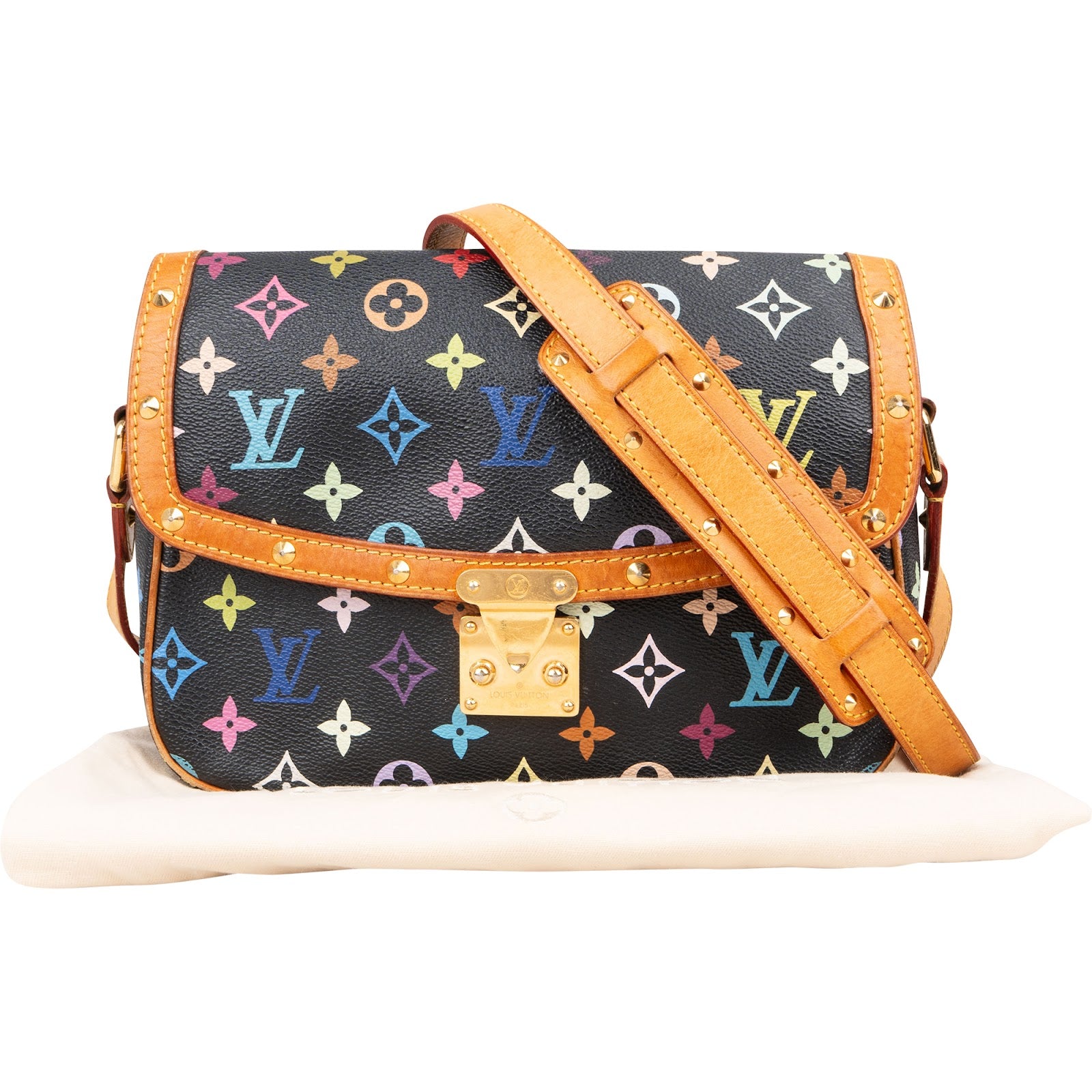Louis Vuitton Monogram Murakami Multicolor Sologne Crossbody Bag