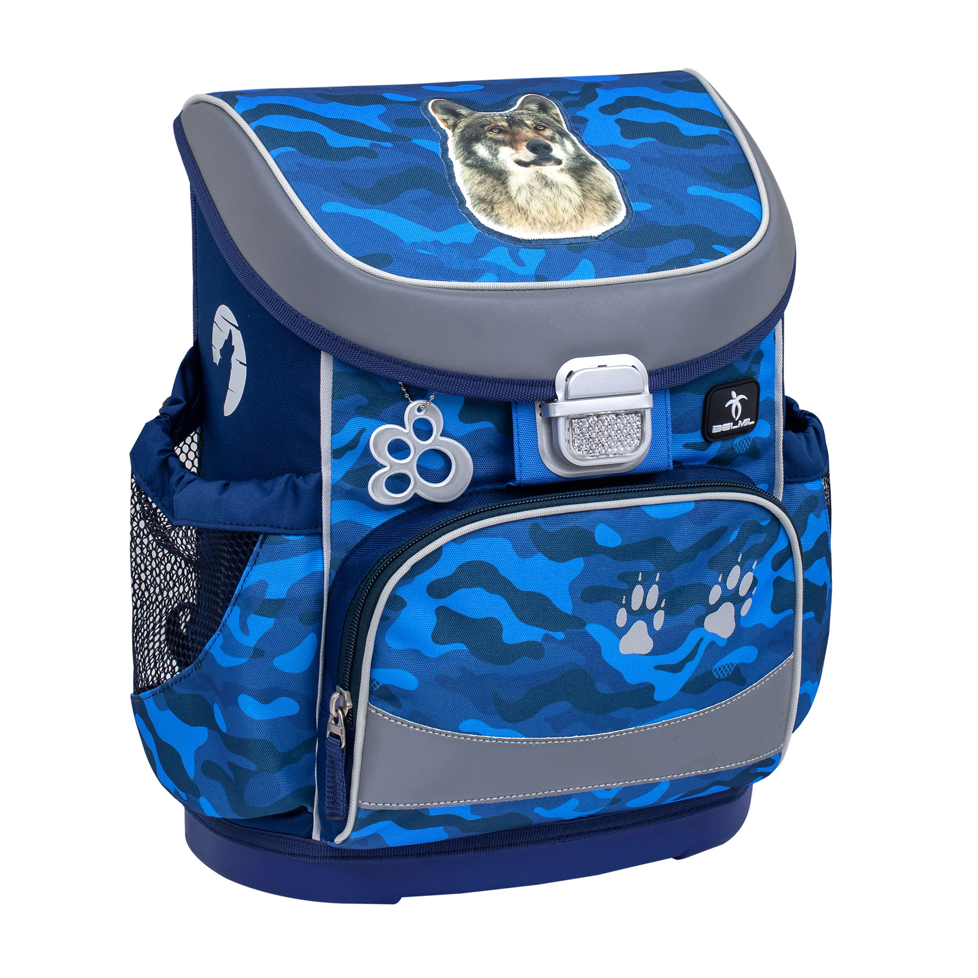 Mini-Fit ergonomisches Schulranzen-Set 4-teilig - Alpha Wolf