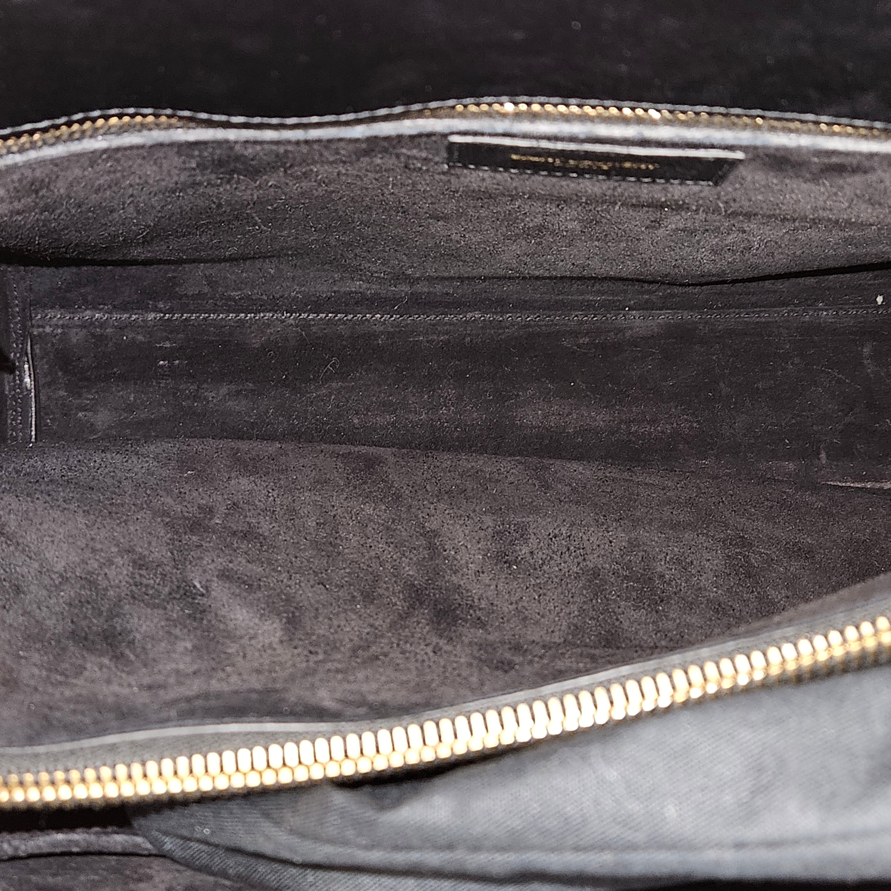 Saint Laurent - Tweed Sac de Jour Handbag
