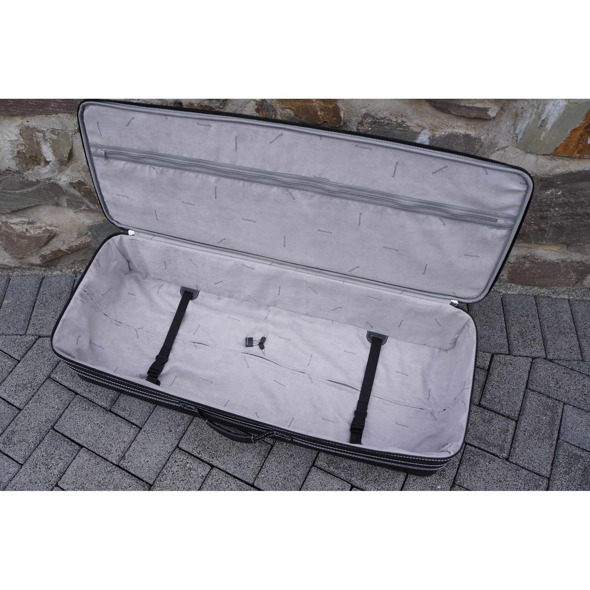SL (R230+R231) (EU) Zusatzkoffer hinter Sitzen 1-tlg. - Echtleder