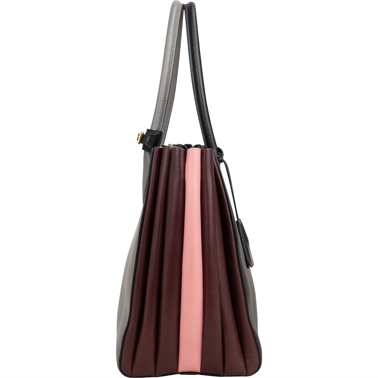 Prada Leather Bibliothèque Tote Handbag