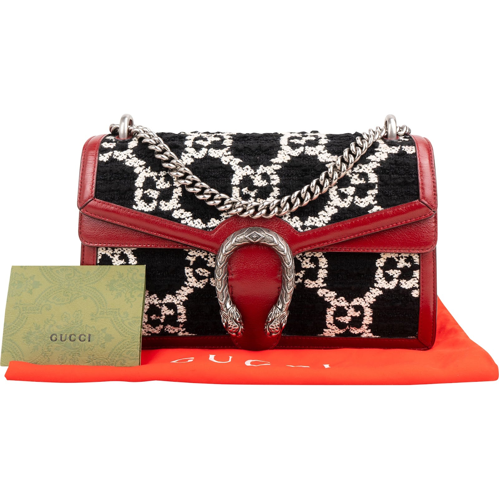 GUCCI - GG Tweed Dionysus-schoudertas