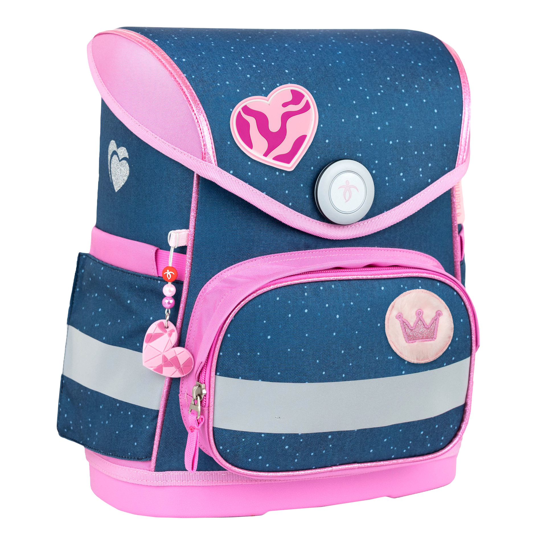 Belmil Compact ergonomisches Schulranzen-Set 5-teilig "Starry Princess"