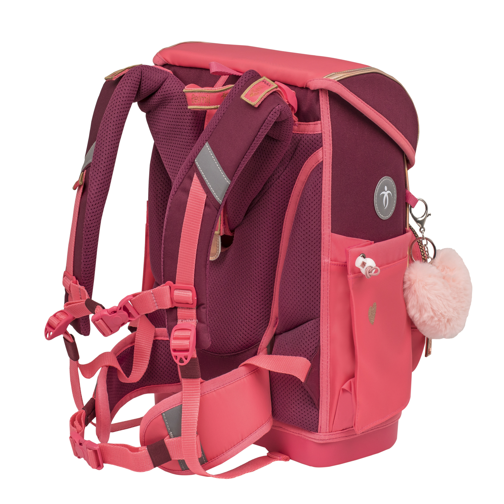 Compact Plus Schulranzenset 5-teilig - Coral