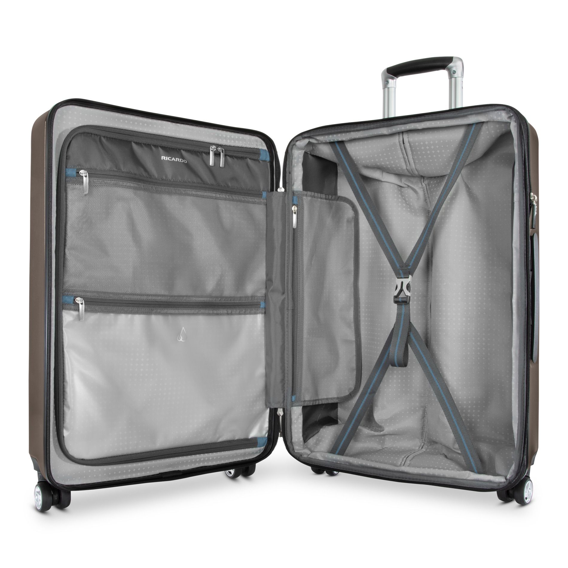 Melrose Trolley M (68 cm) erweiterbar - Bronze