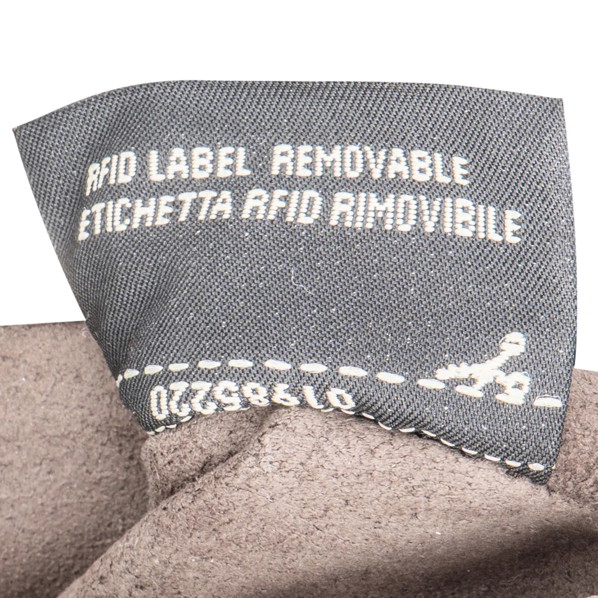 Fendi White Leather Micro Peekaboo Handbag