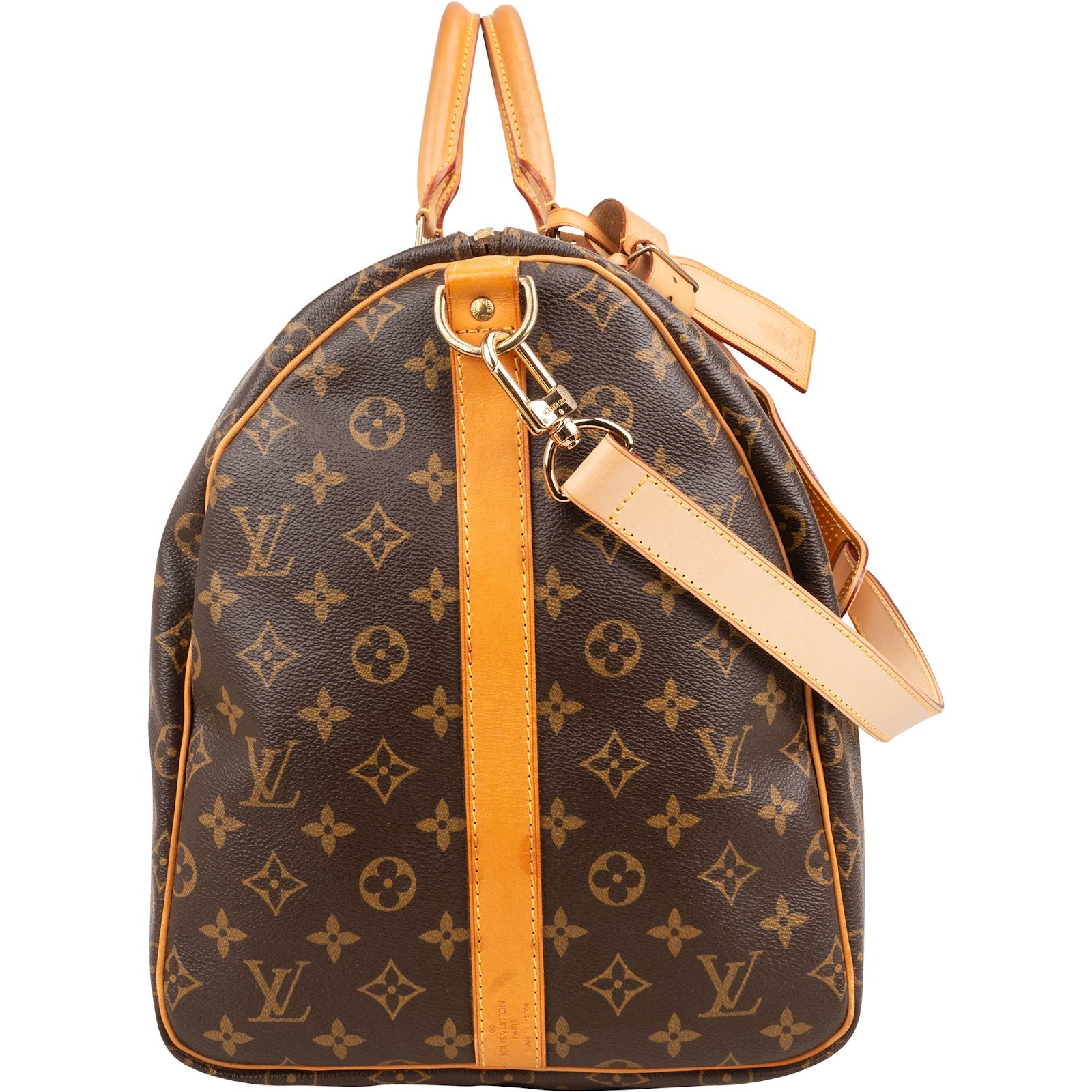 Louis Vuitton Monogram Canvas Keepall 55 schoudertas voor op reis