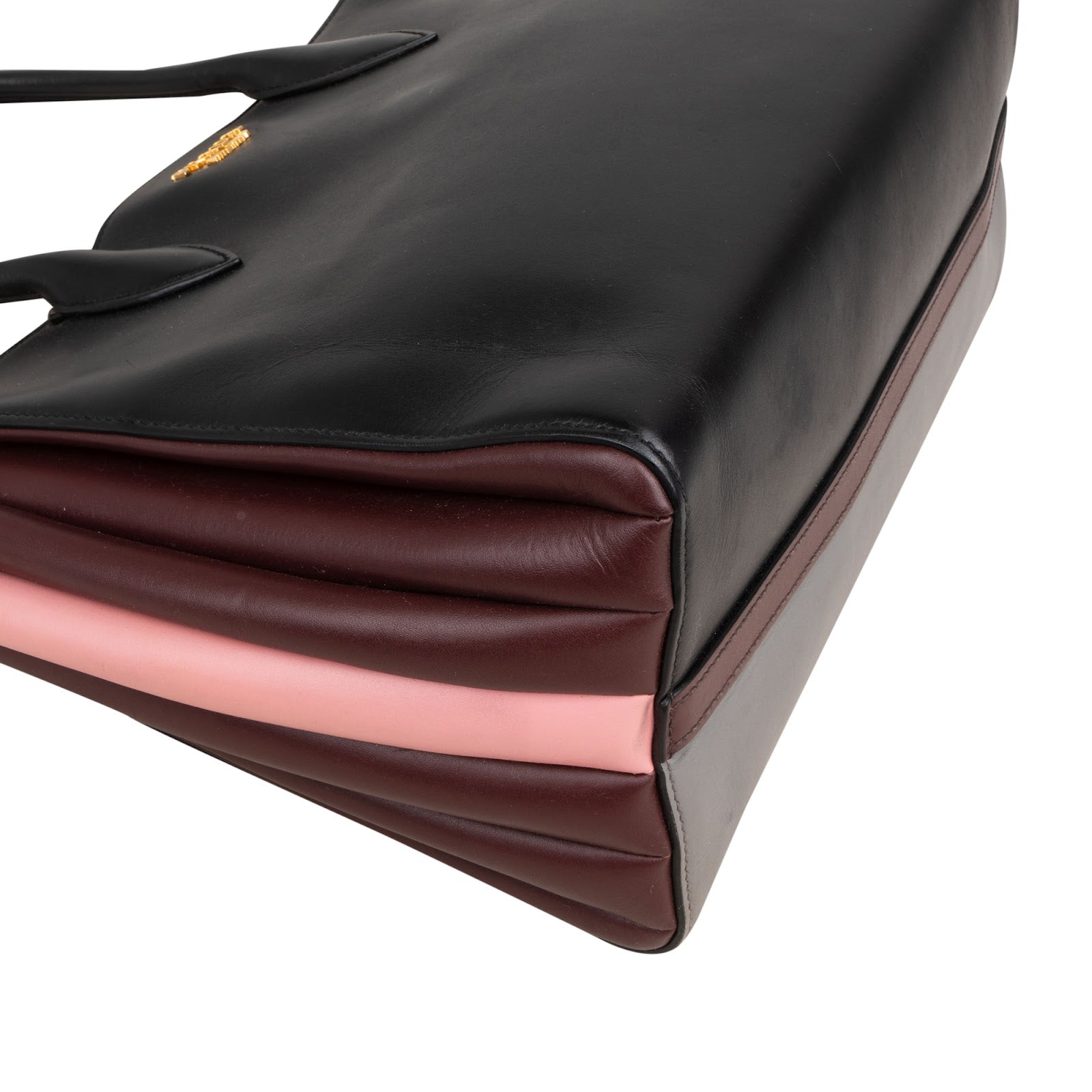 Prada Leather Bibliothèque Tote Handbag