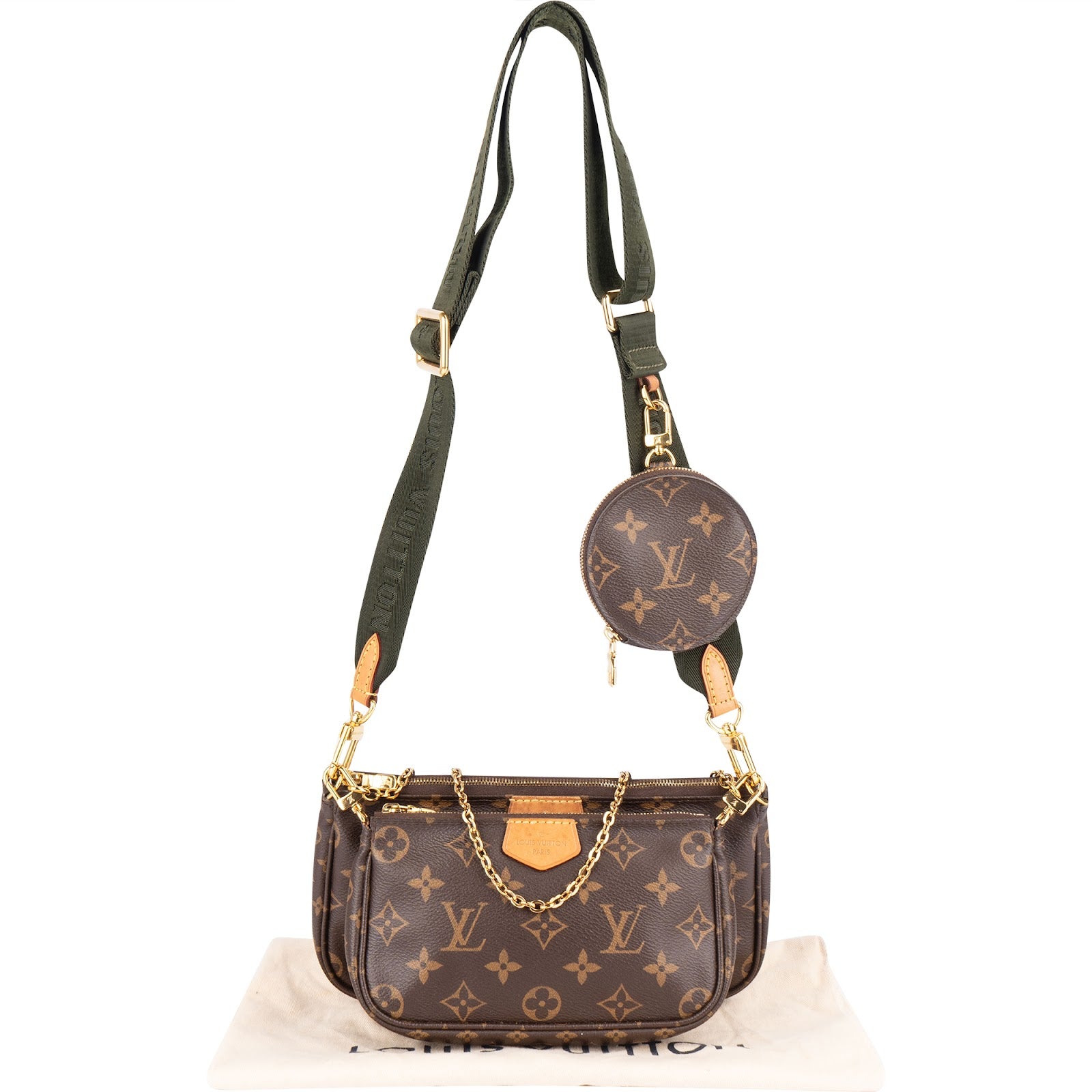 Louis Vuitton Monogram Canvas Multi Pochette Accessories Crossbody Bag