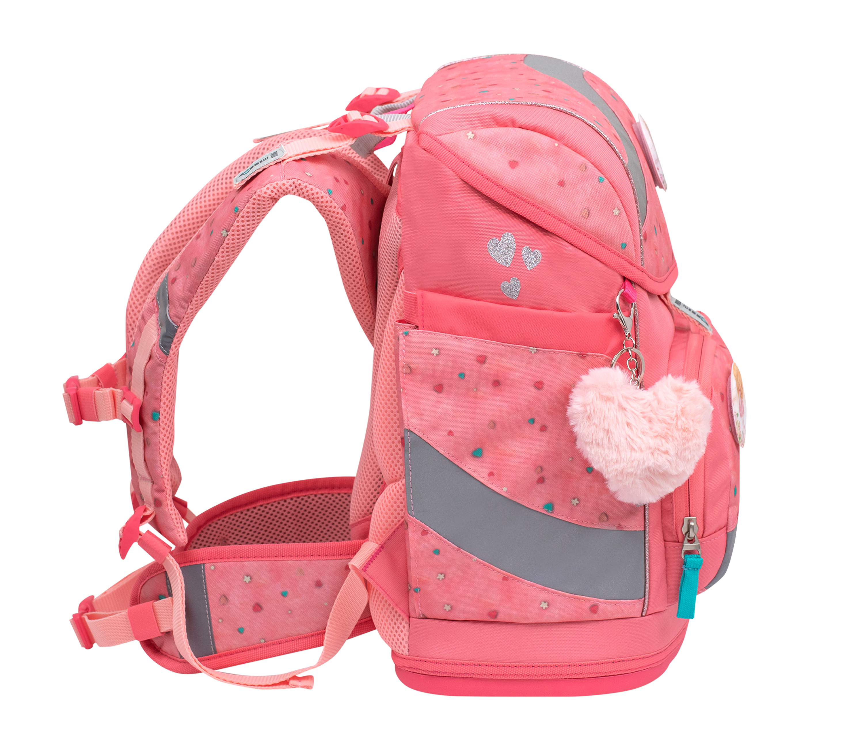 Smarty satchel set 5-piece with 6 patches - Blue Bird