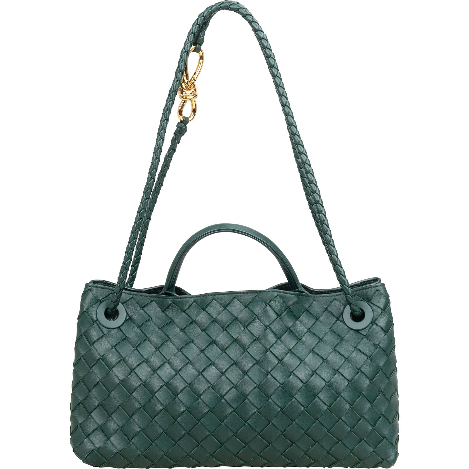 Sac à bandoulière Bottega Veneta Intrecciato en cuir, modèle East-West Andiamo