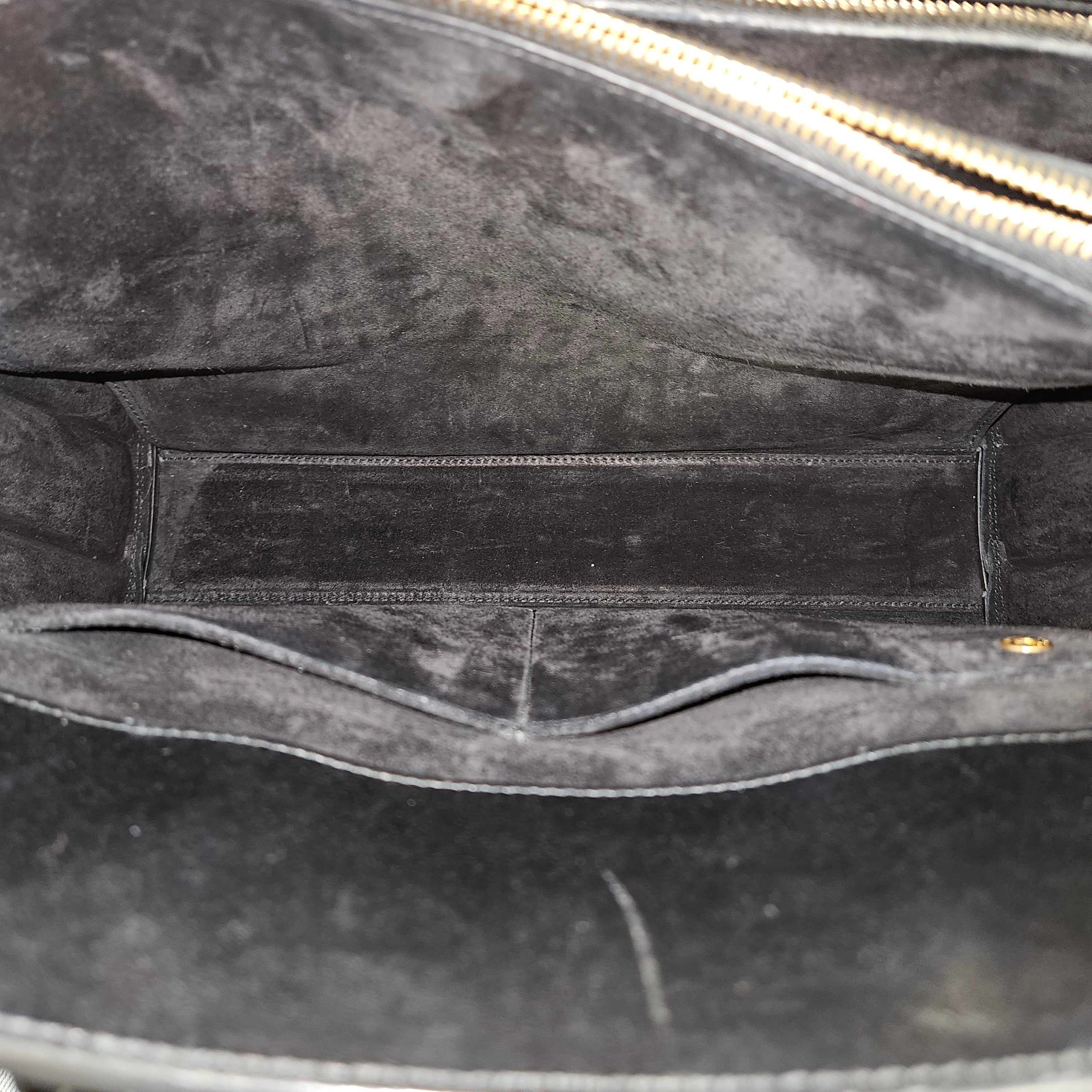 Saint Laurent - Tweed Sac de Jour Handbag