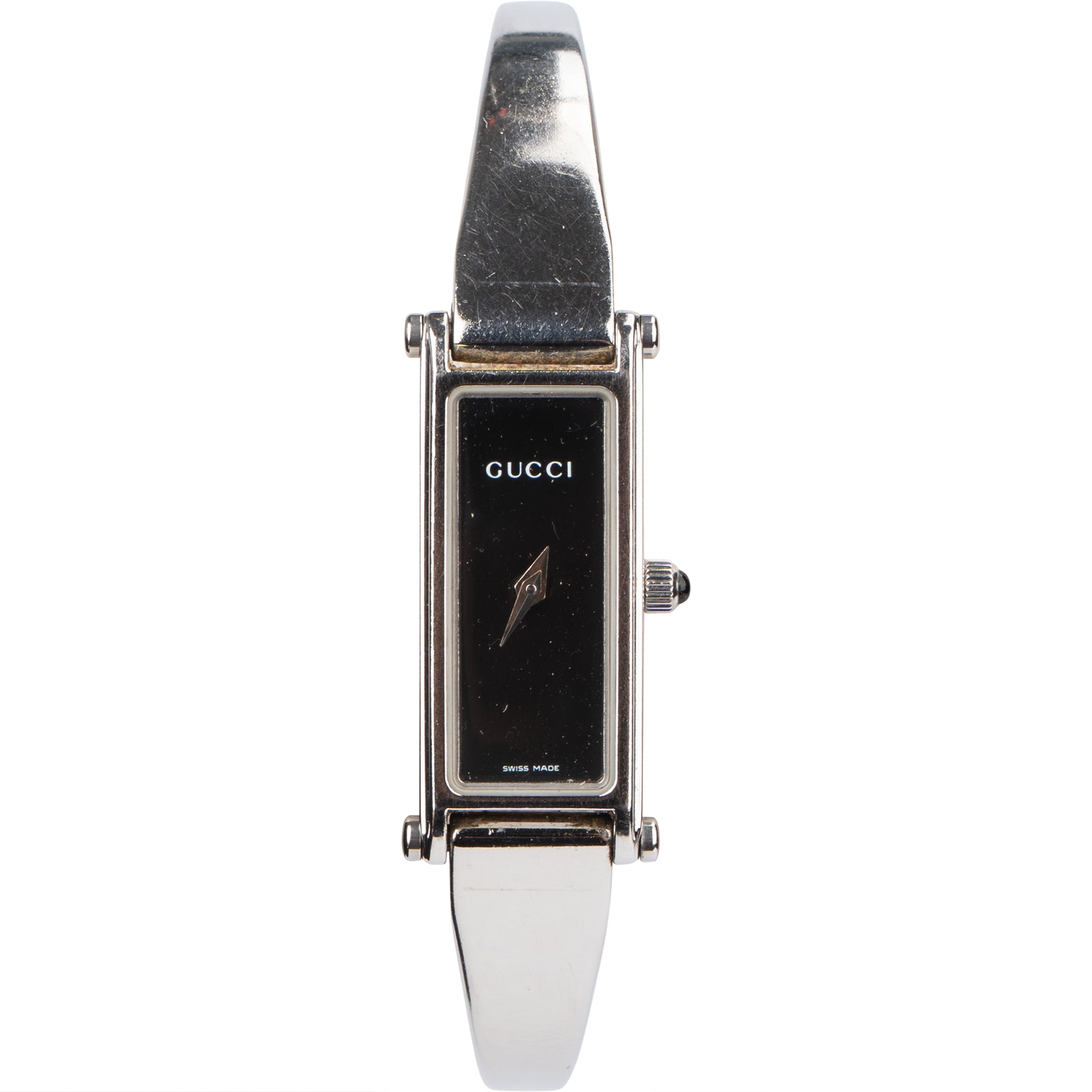 Gucci Silver Tone 1500 L Damenuhr