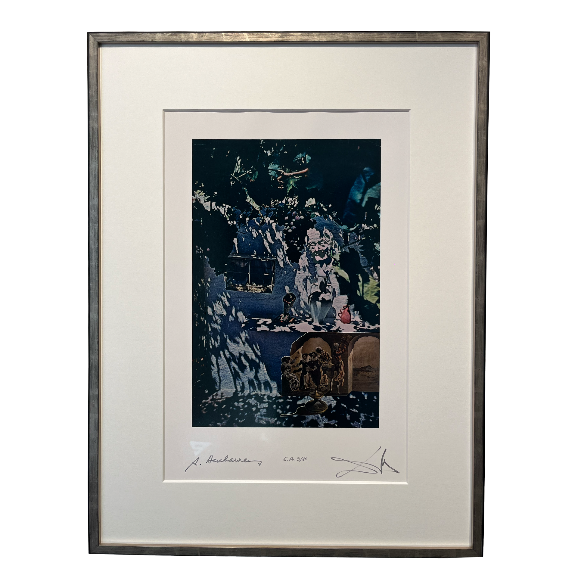 Salvador Dalí und Robert Descharnes - Set of 4 Surreal Photo Collages