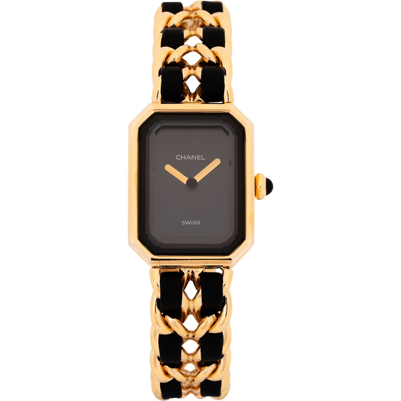 Chanel Gold Tone Premiere H0001 Damenuhr (M)