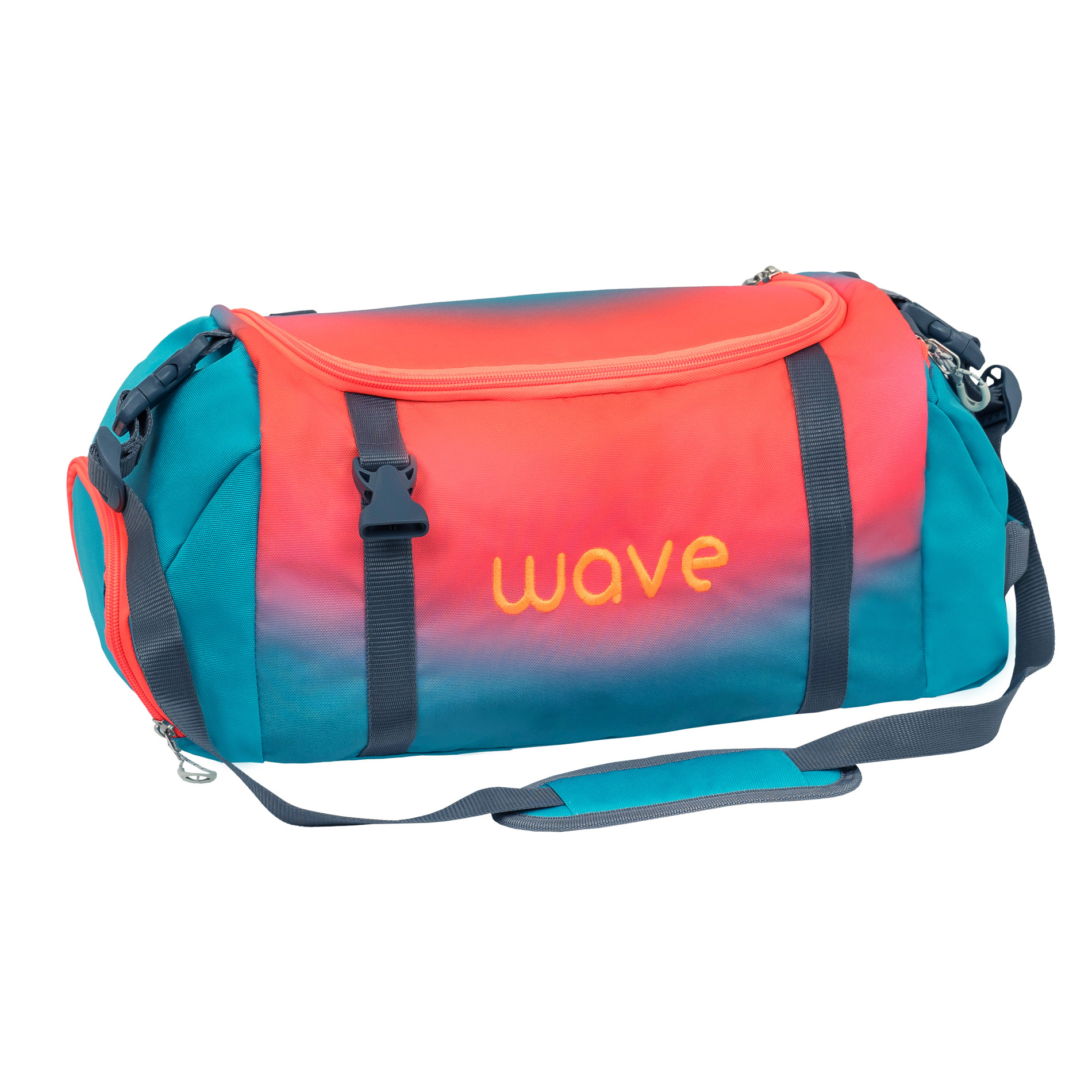 Infinity Rucksack Set 3-teilig - Ombre Neon Orange and Bluebird