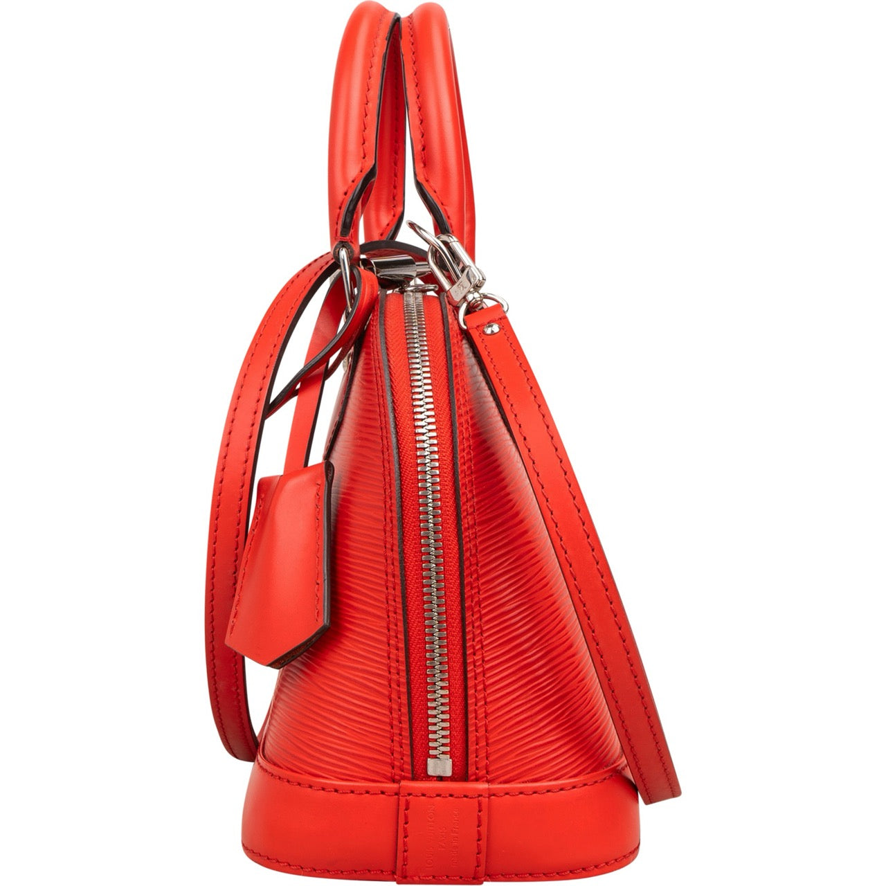 Louis Vuitton Red Epi Leather Alma BB Crossbody Bag