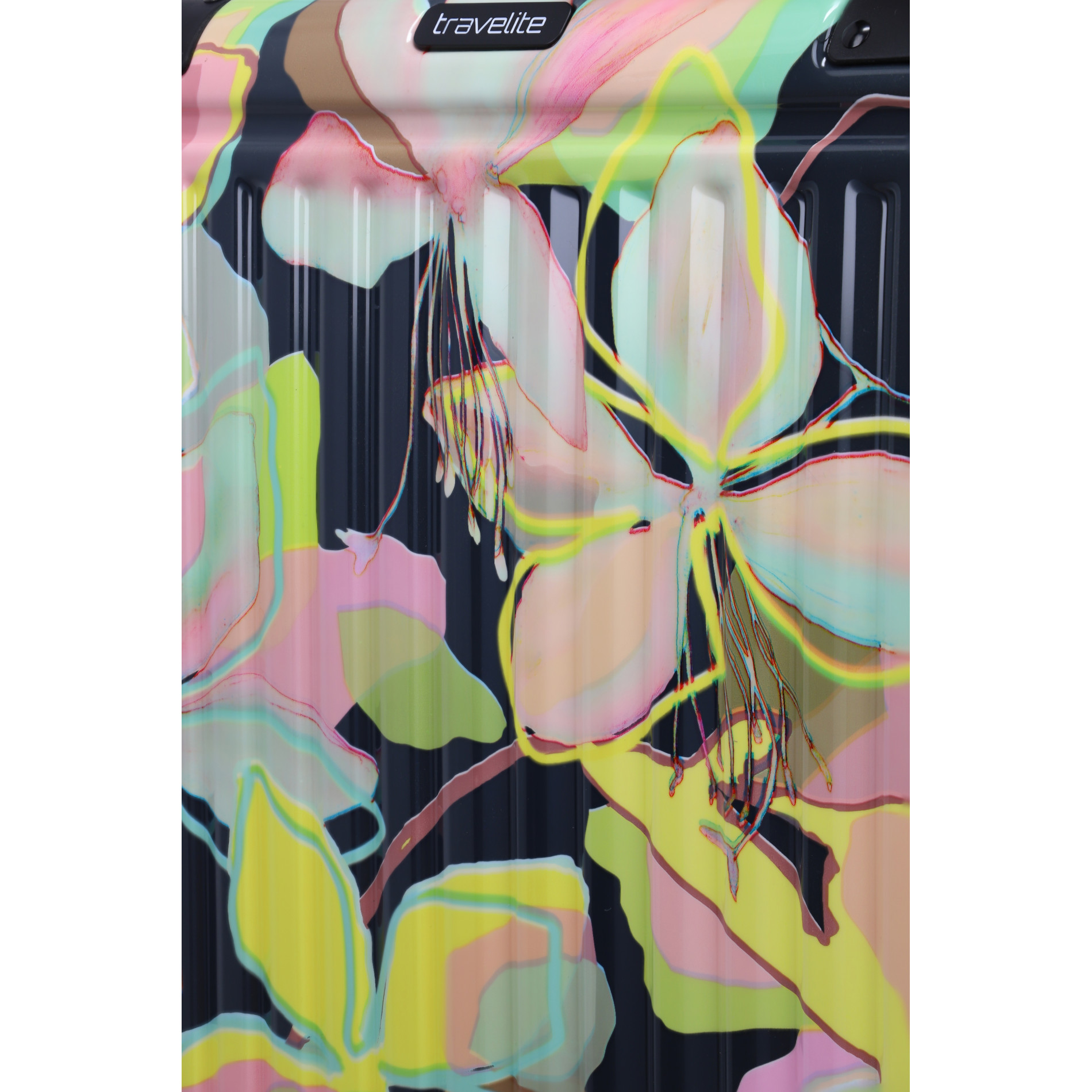 CRUISE Trolley L (77 cm) mit 4 Rollen - Gelbe Orchidee