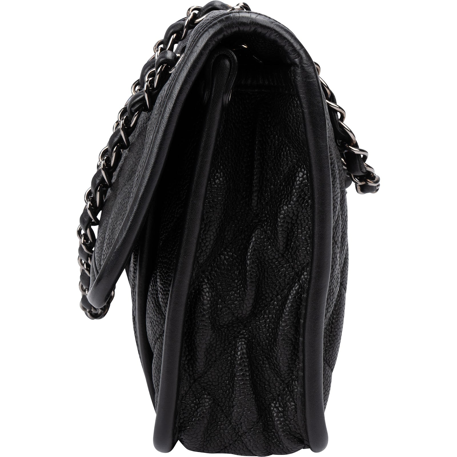Chanel - Front Pocket Single Flap Schultertasche