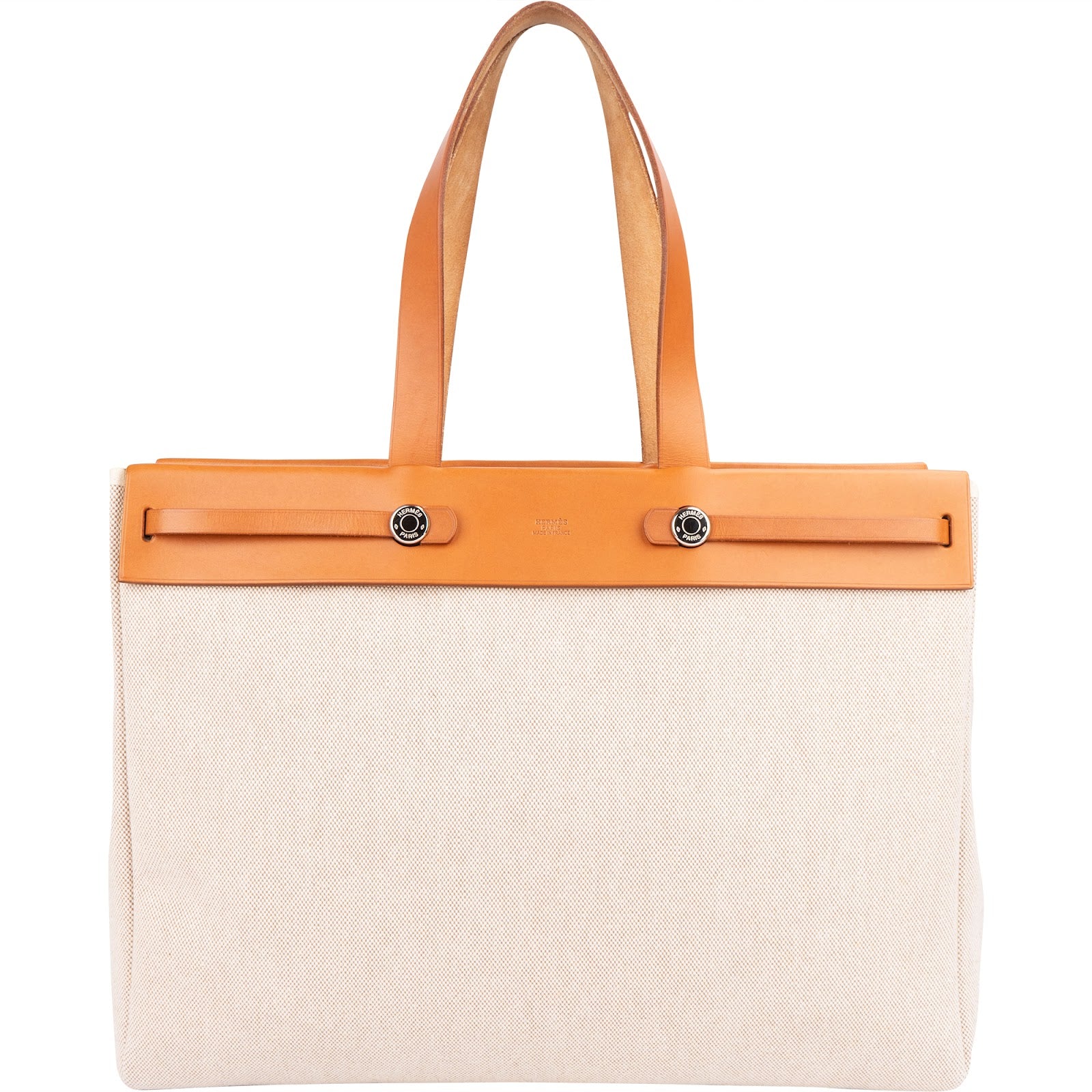 Hermès Classic Cotton Cabbas MM Tote 40 Herbag Handbag