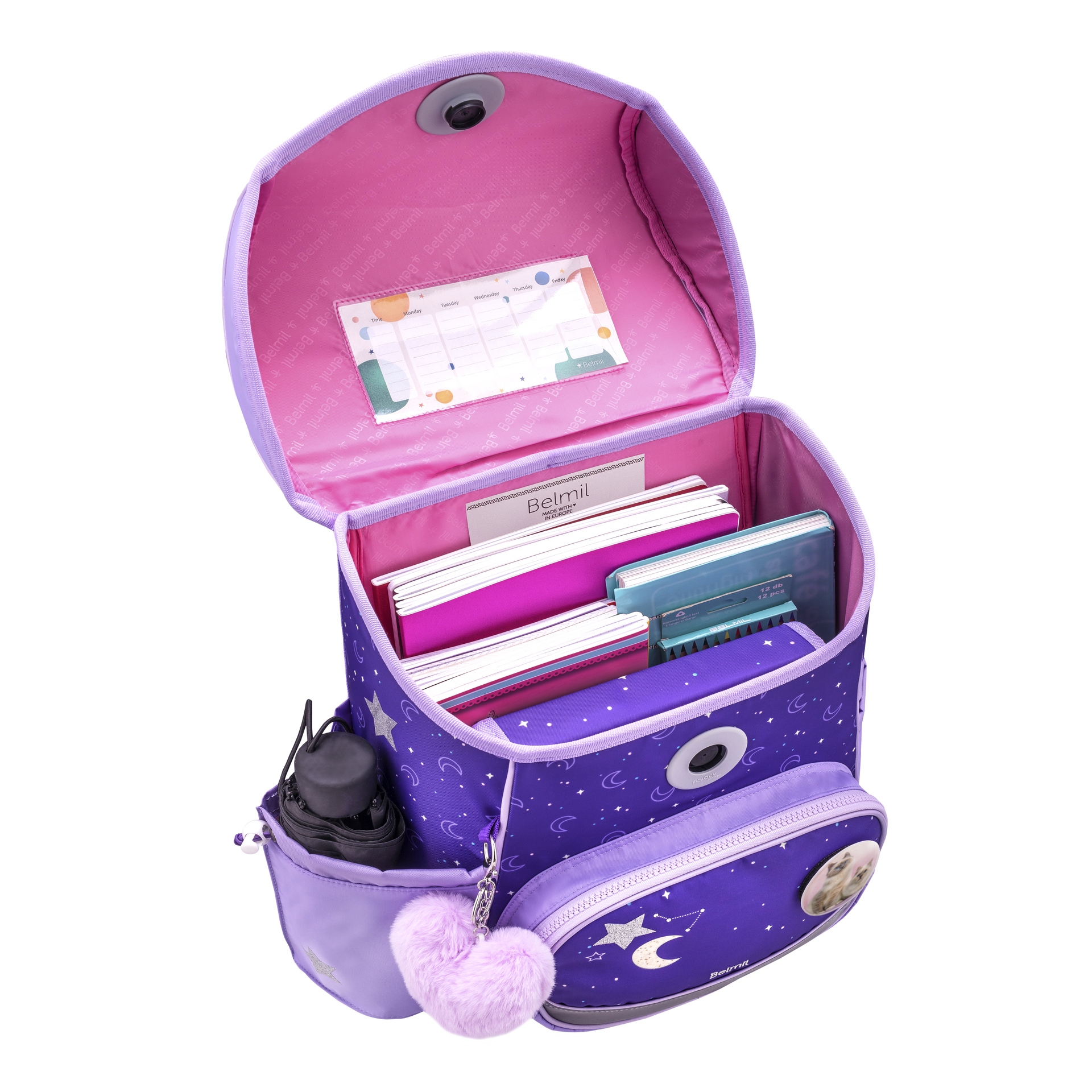 Compact Plus Schulranzenset 5-teilig - "Dahlia"