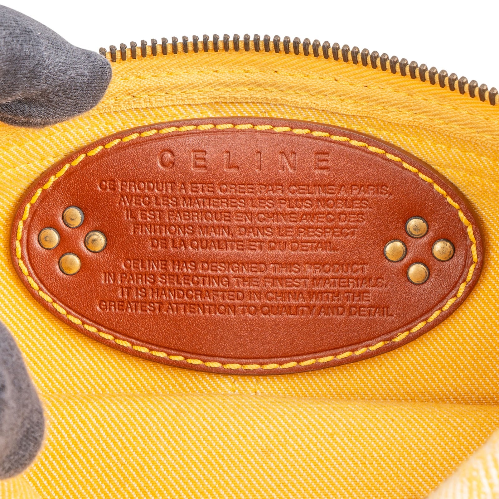 Celine - Triomphe Double Pocket Belt Crossbody Bag