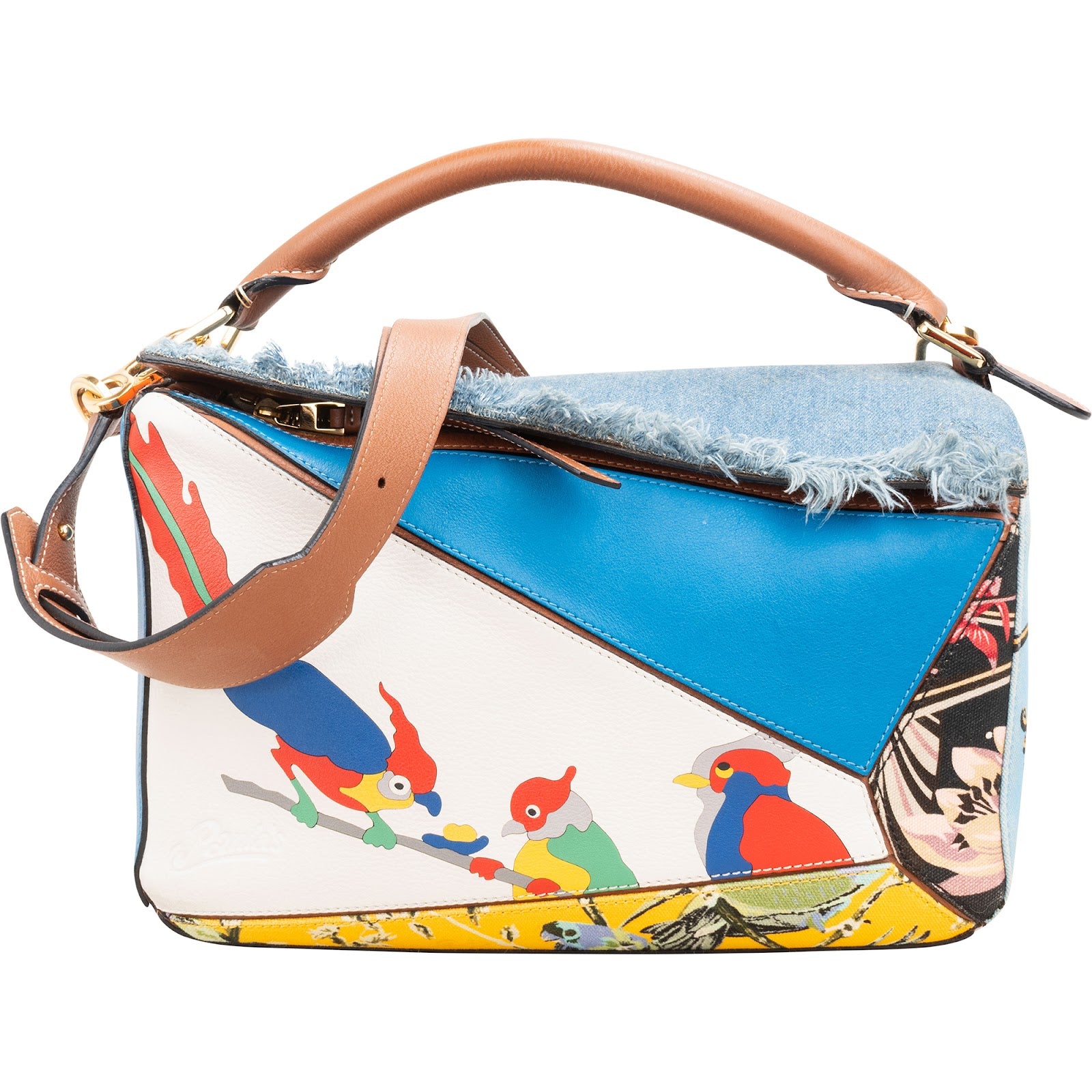 Loewe – Paula's Ibiza Parrot Puzzle Shoulder Bag