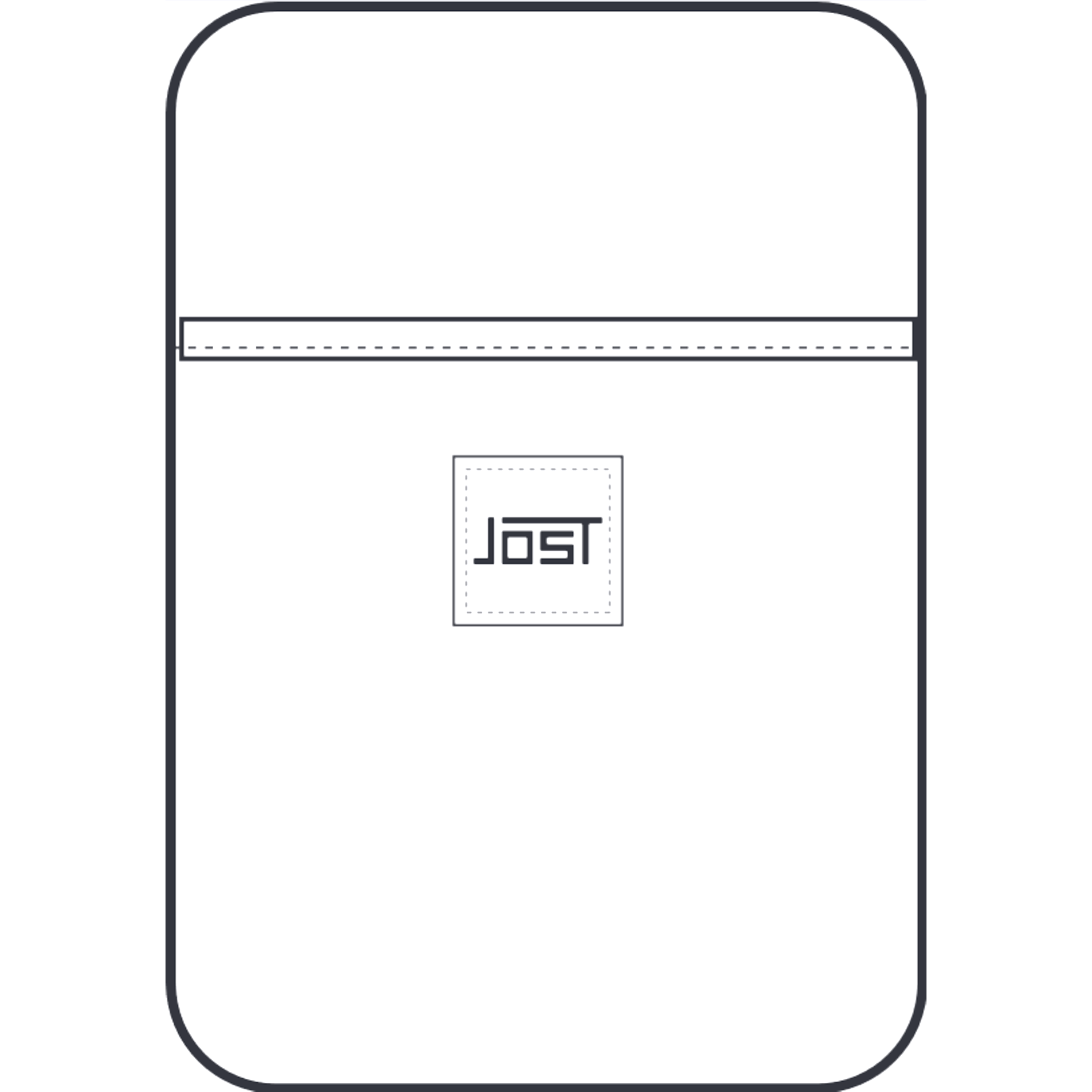 MALMÖ Pouch - cognac