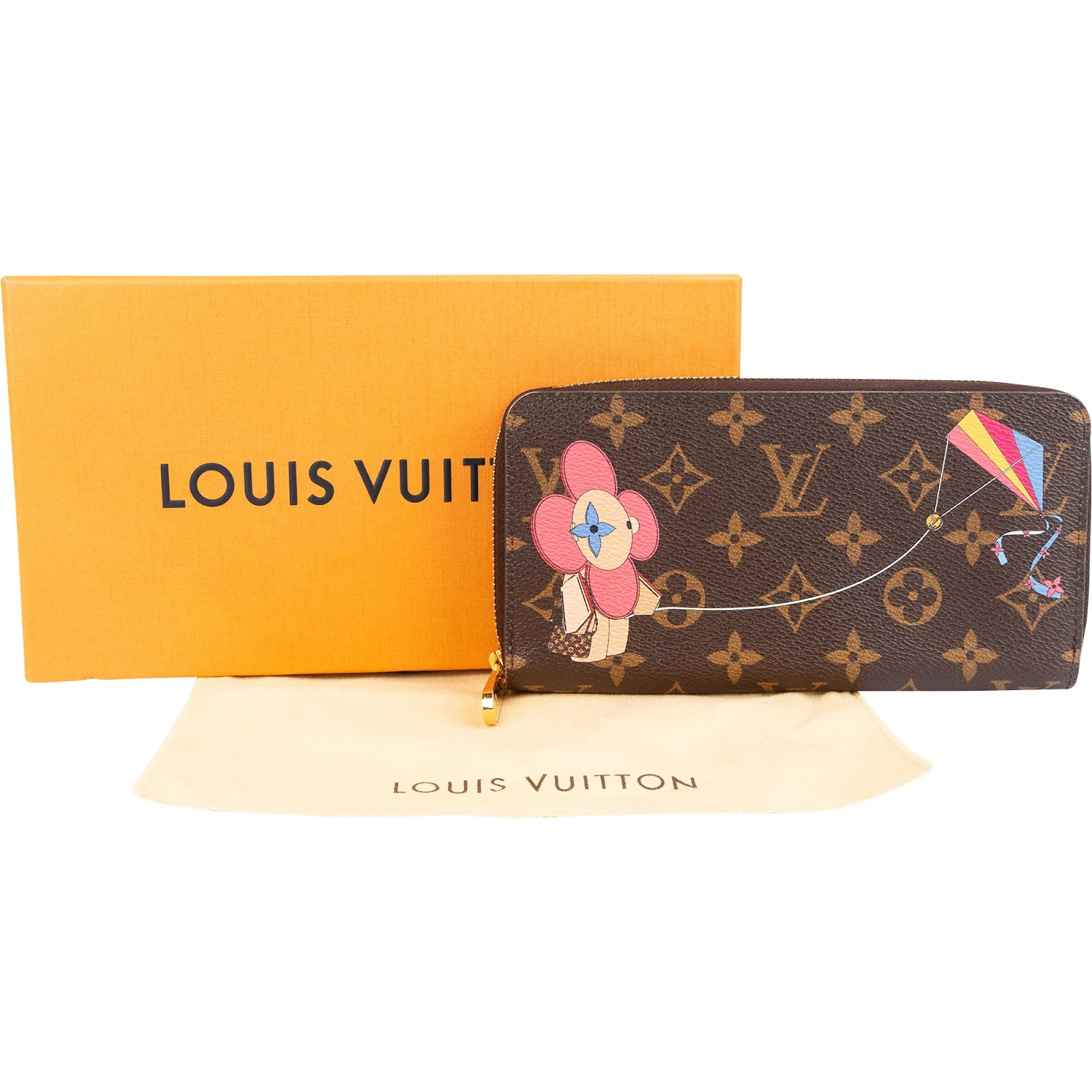 Louis Vuitton Limited Monogram Canvas Vivienne Day Zippy Wallet